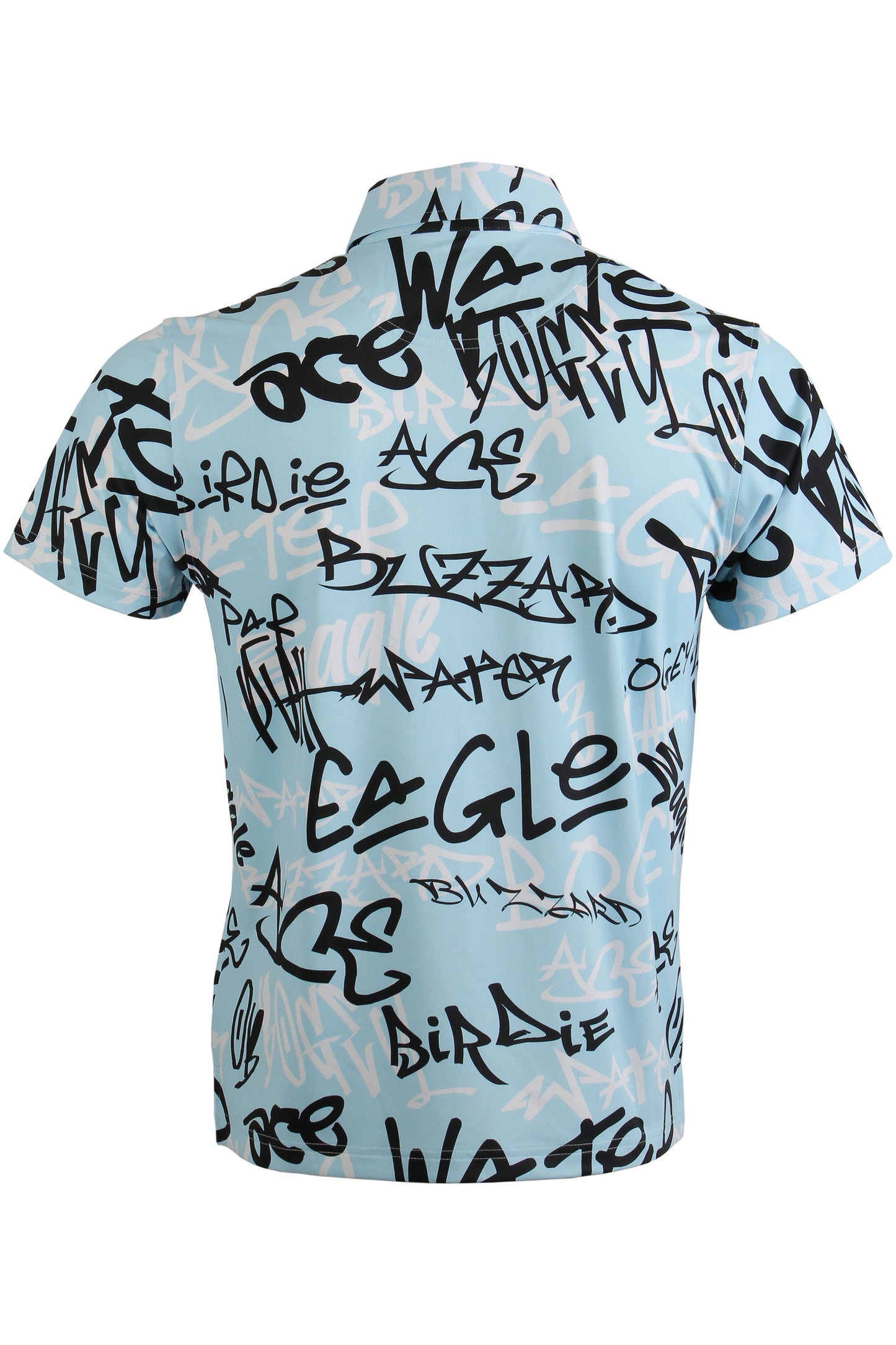 Light Blue Talk Birdie to Me Polo