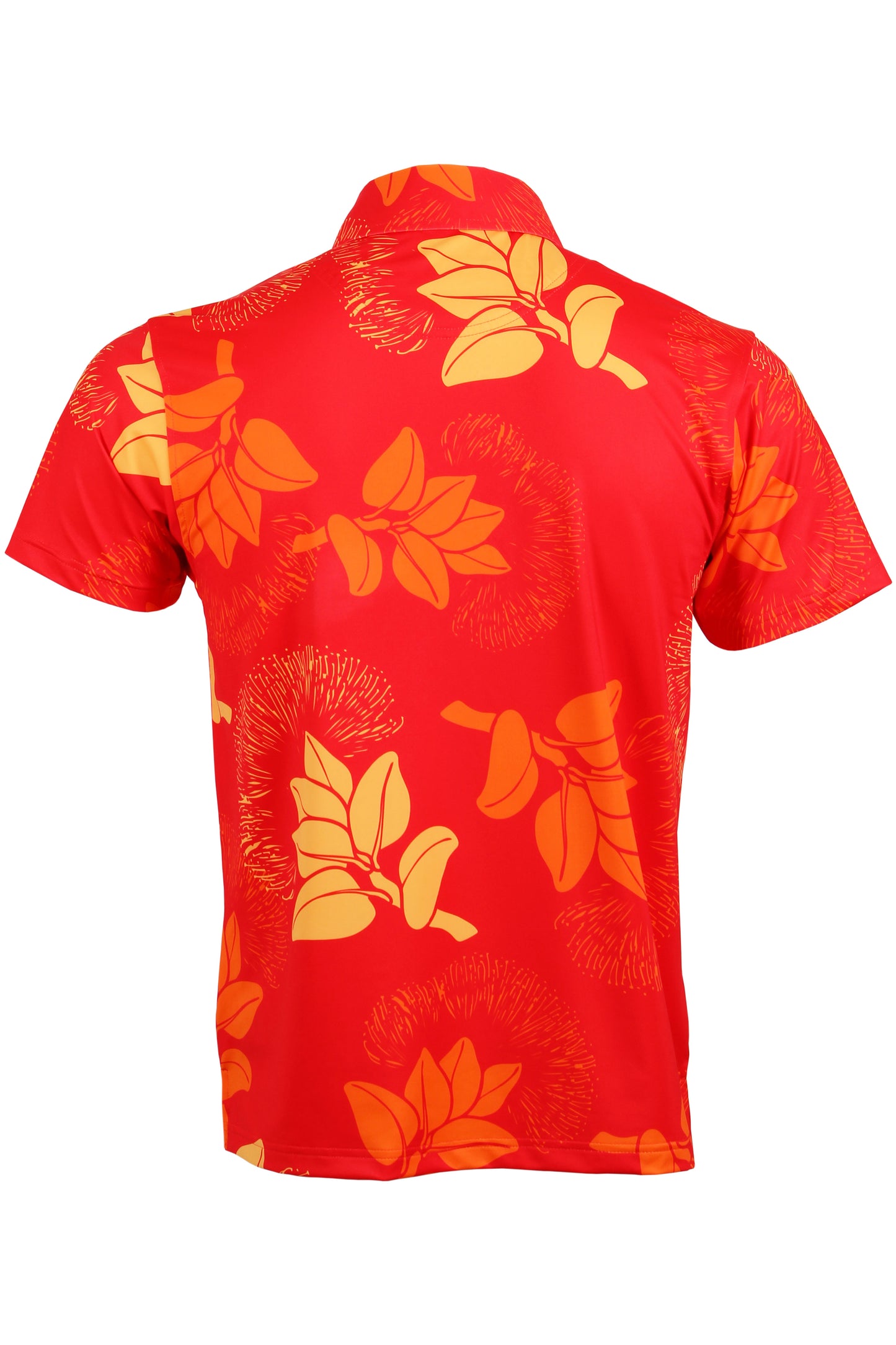 Red 'Ohi'a Lehua Button Down