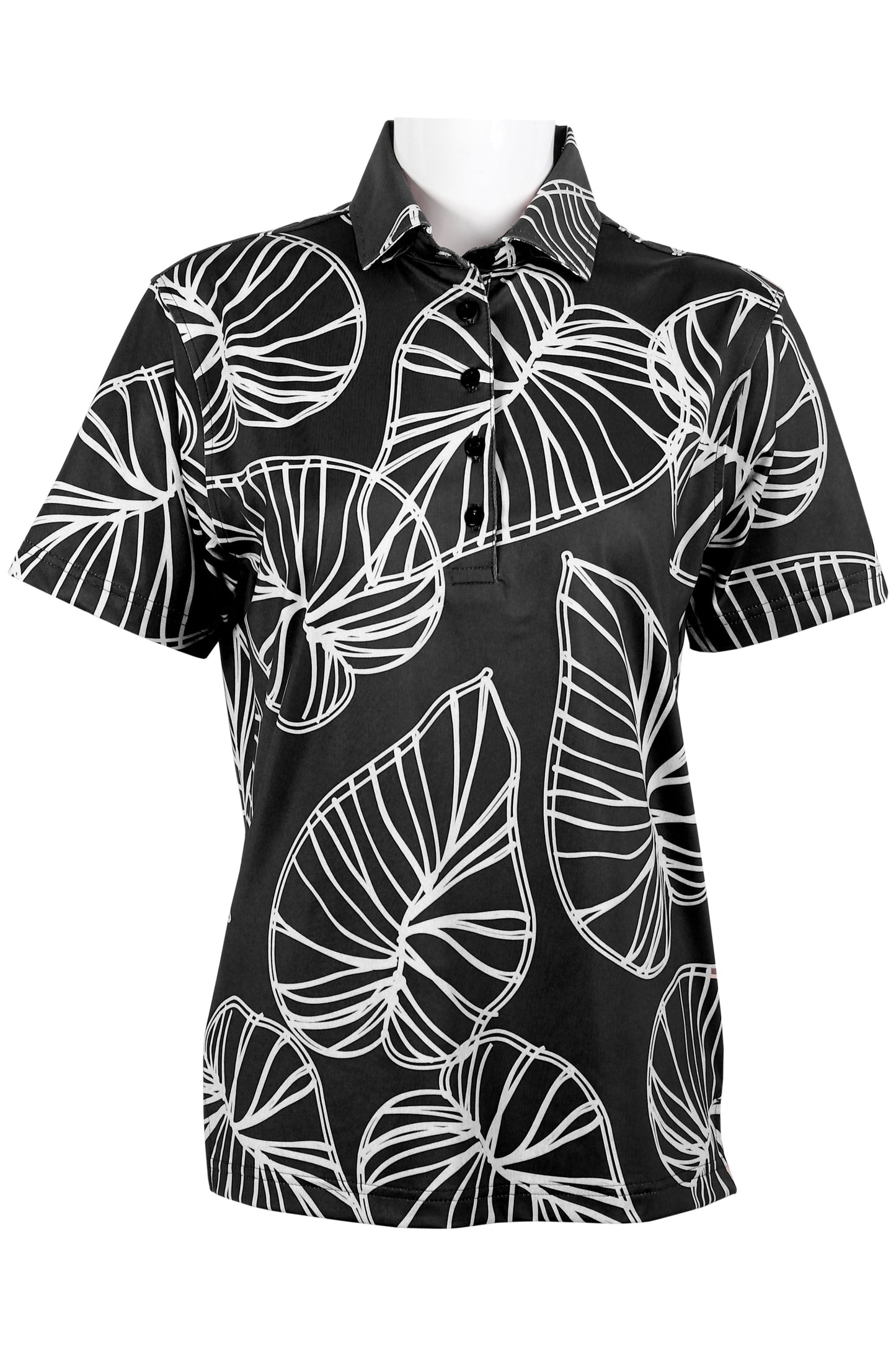 Black and White Kalo Polo (Women's)