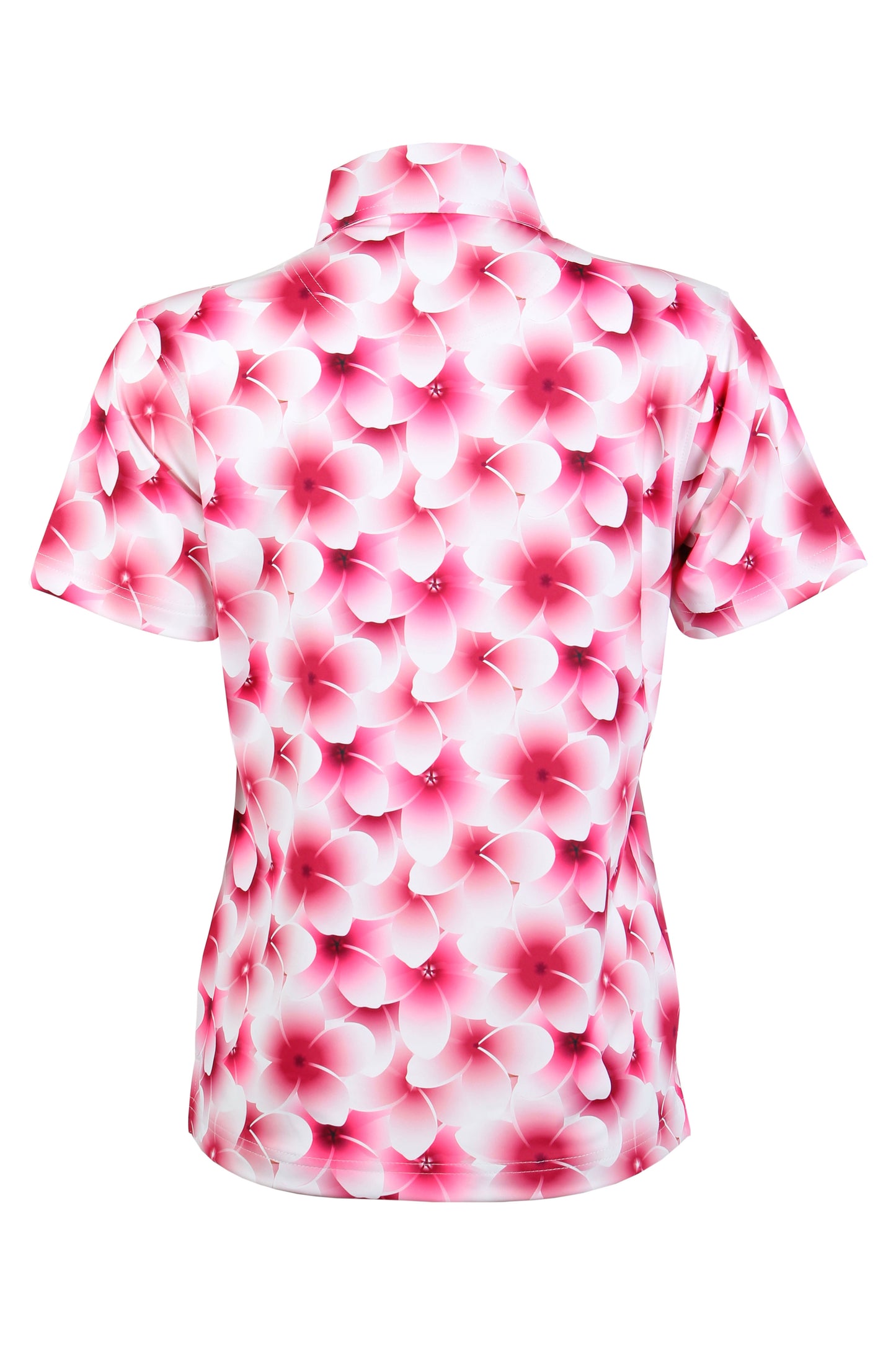 Pink Plumeria Polo (Women's)