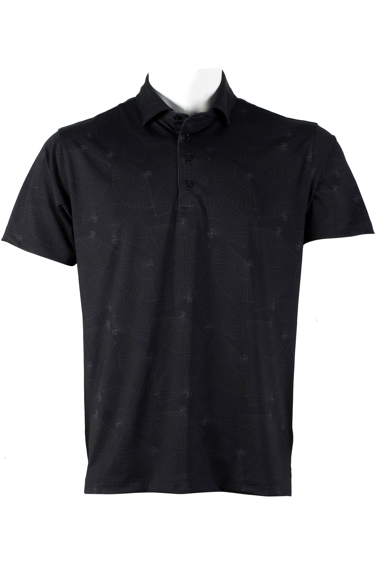 Fan-Black Polo