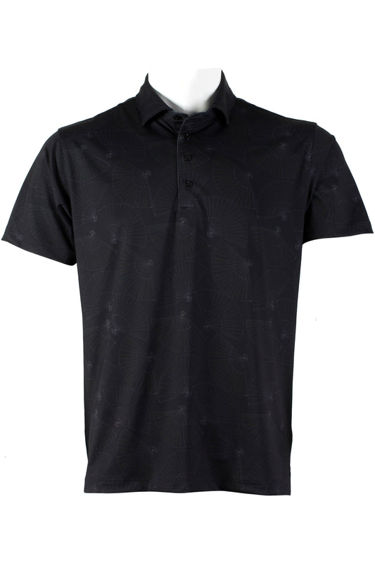 Fan-Black Polo