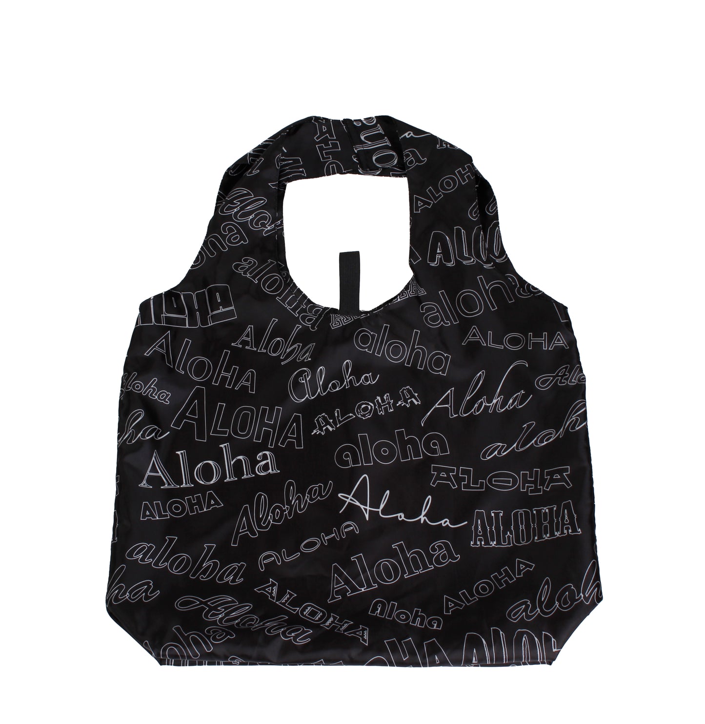 Aloha Type-Black and Gray Reusable Bag