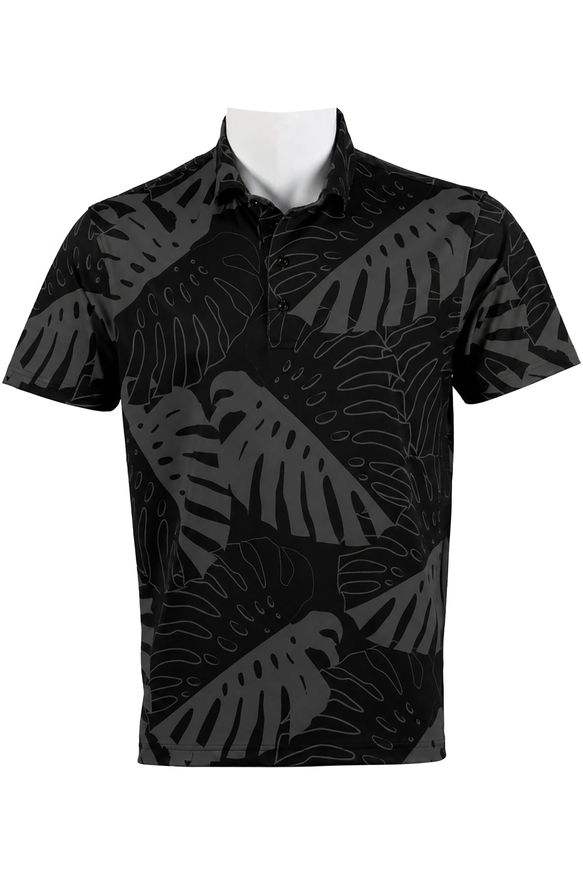 Monstera-Black Polo