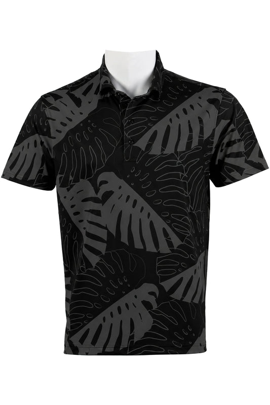 Monstera-Black Polo