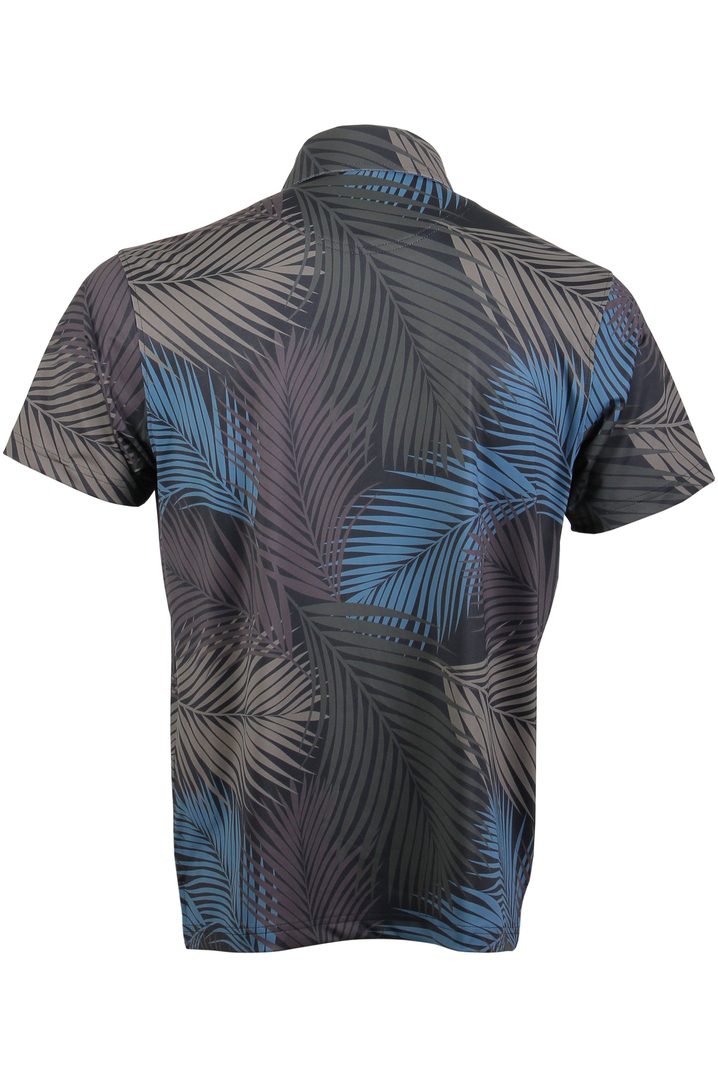 Palm Frond-Black Polo