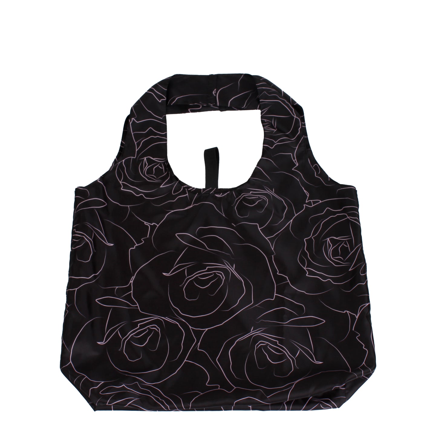 Rose-Black and Pink Reusable Bag