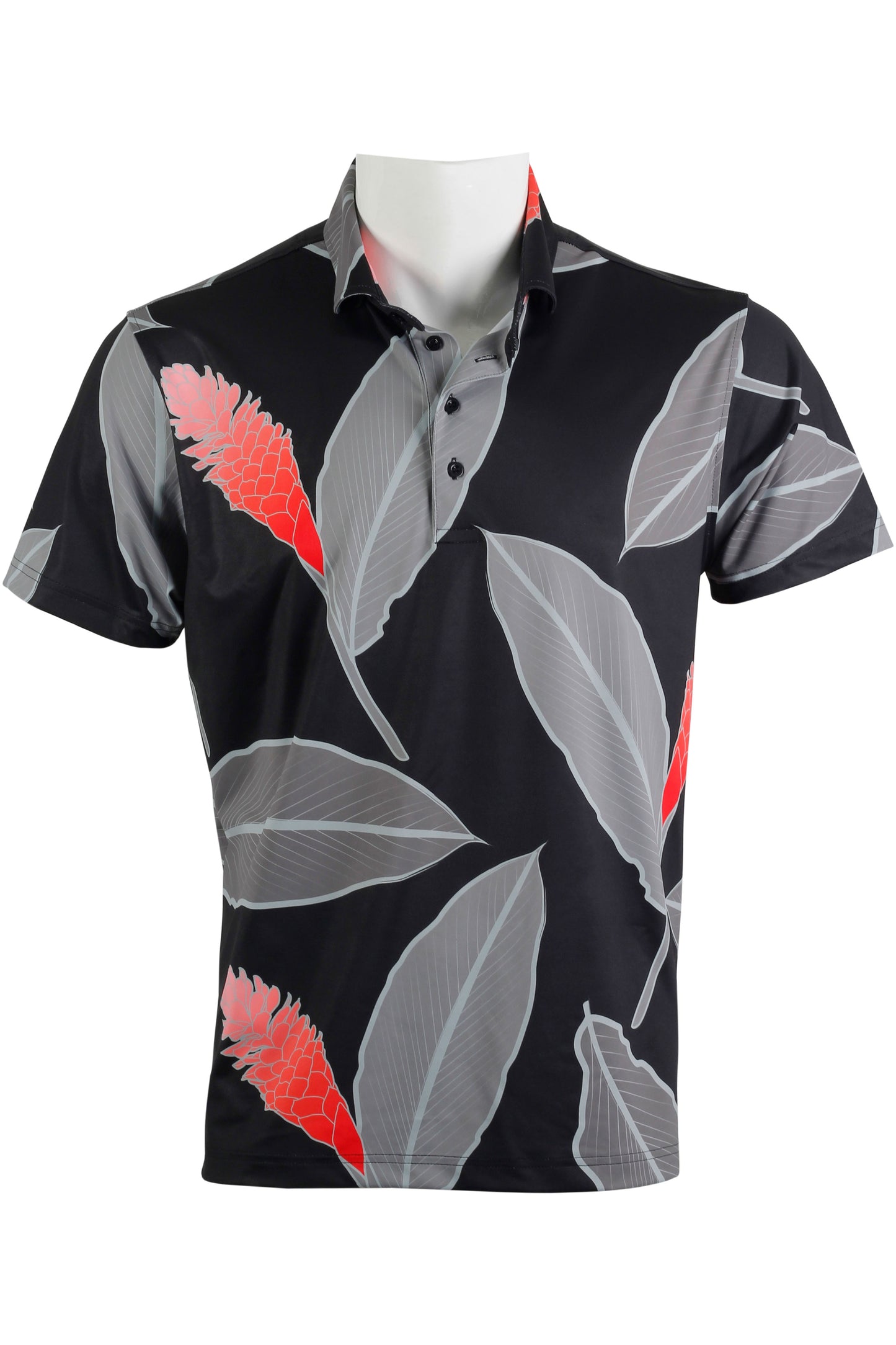 Ginger-Black and Red Polo