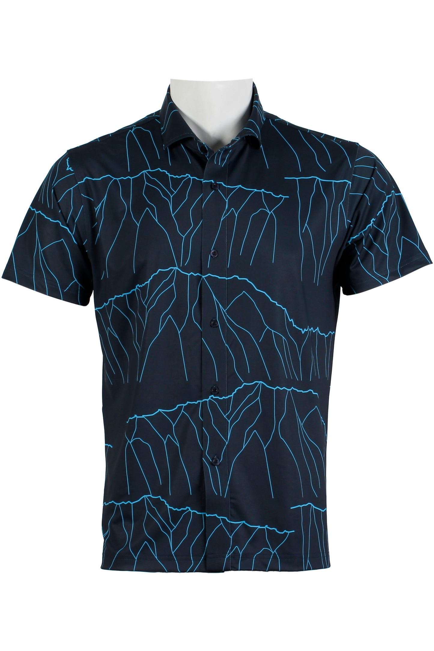 Ko'olau-Blue Button Down