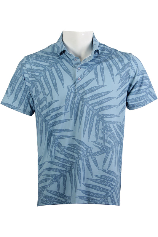Laua'e Fern-Blue Polo