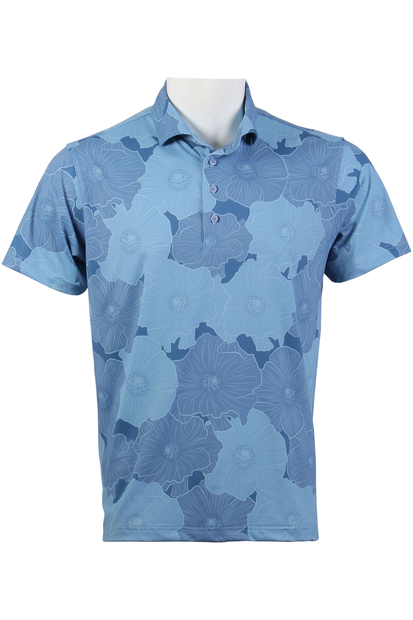 Pua Kala-Blue Polo