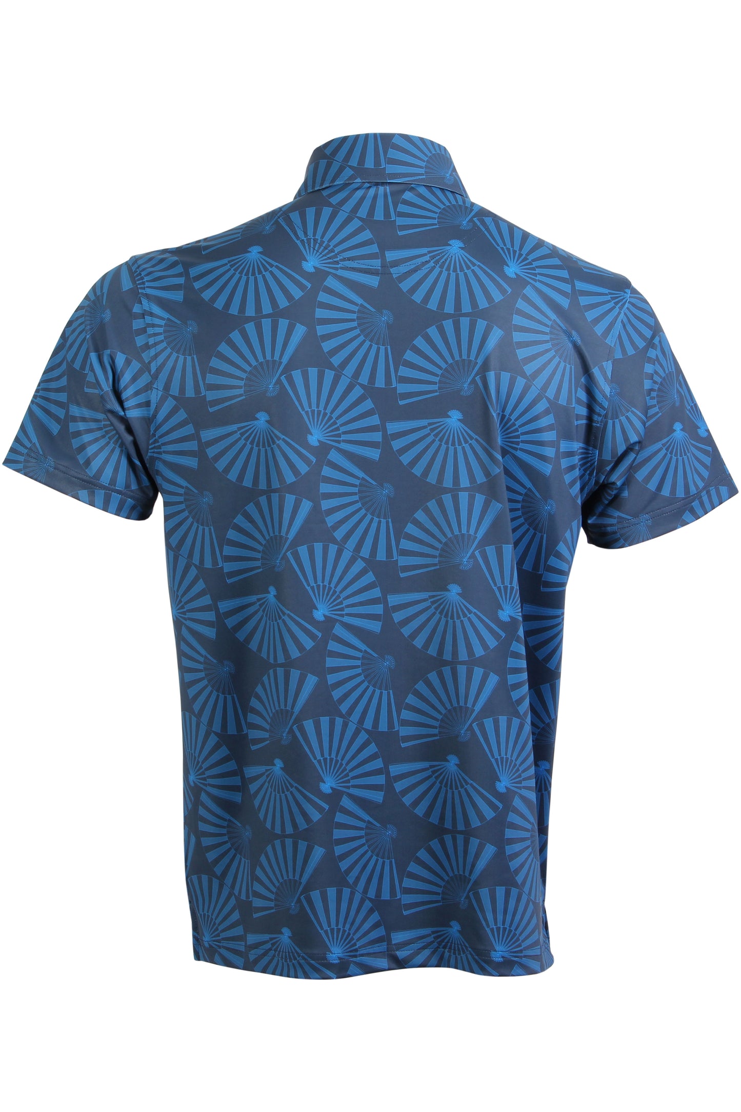 Dark Blue Fan Polo