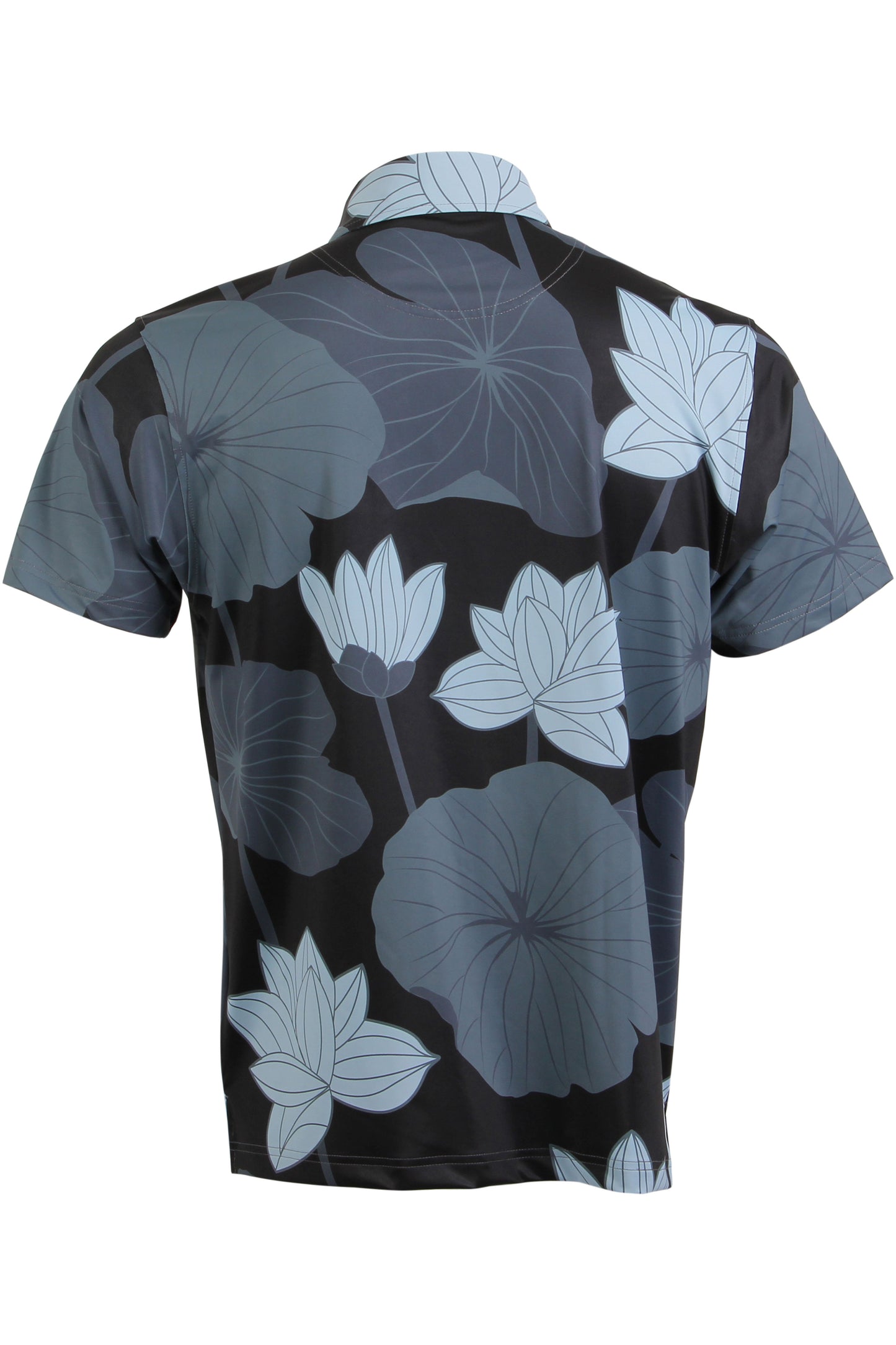 Lotus-Dark Blue and Periwinkle Button Down