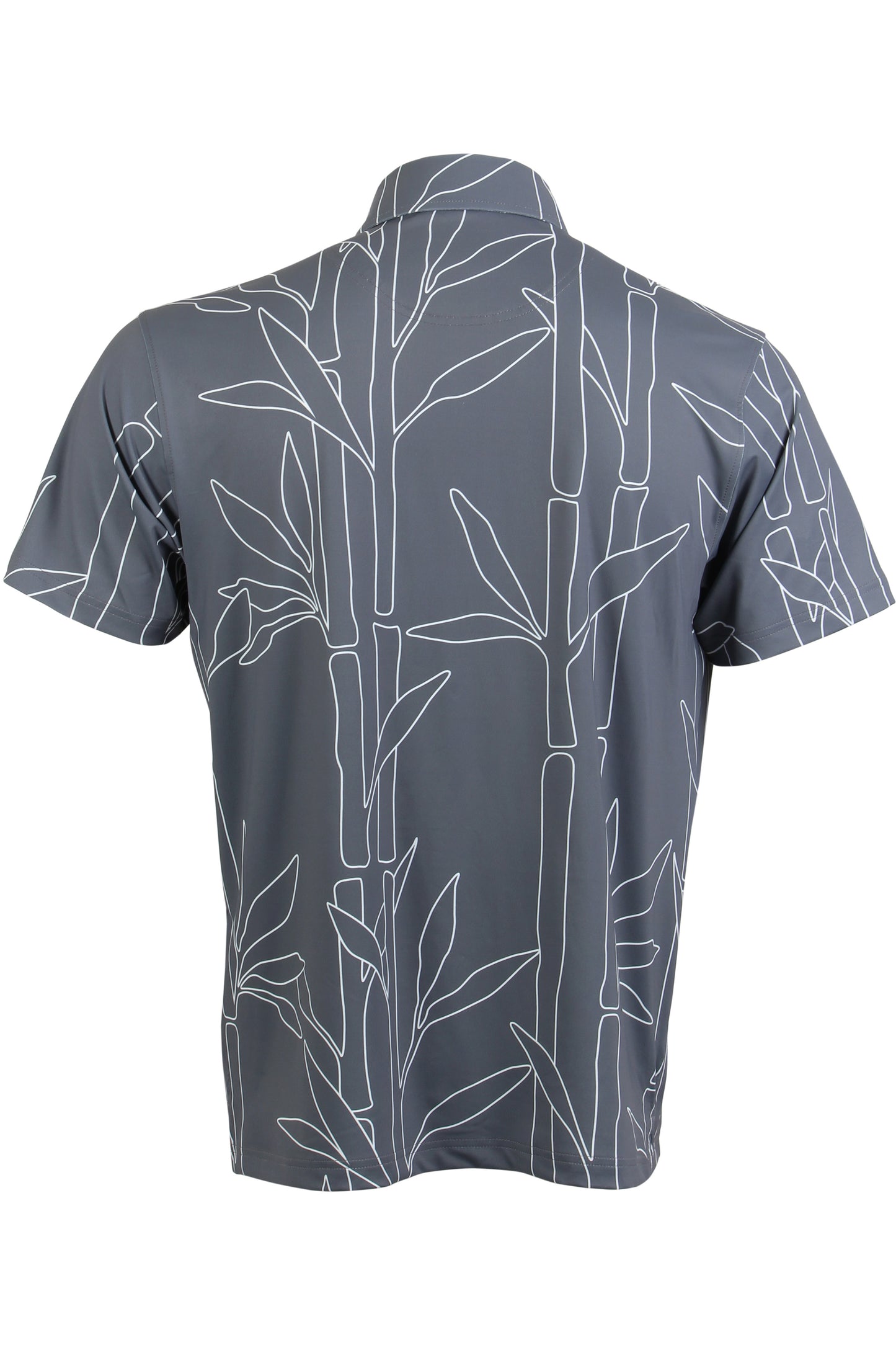 Bamboo-Gray Button Down