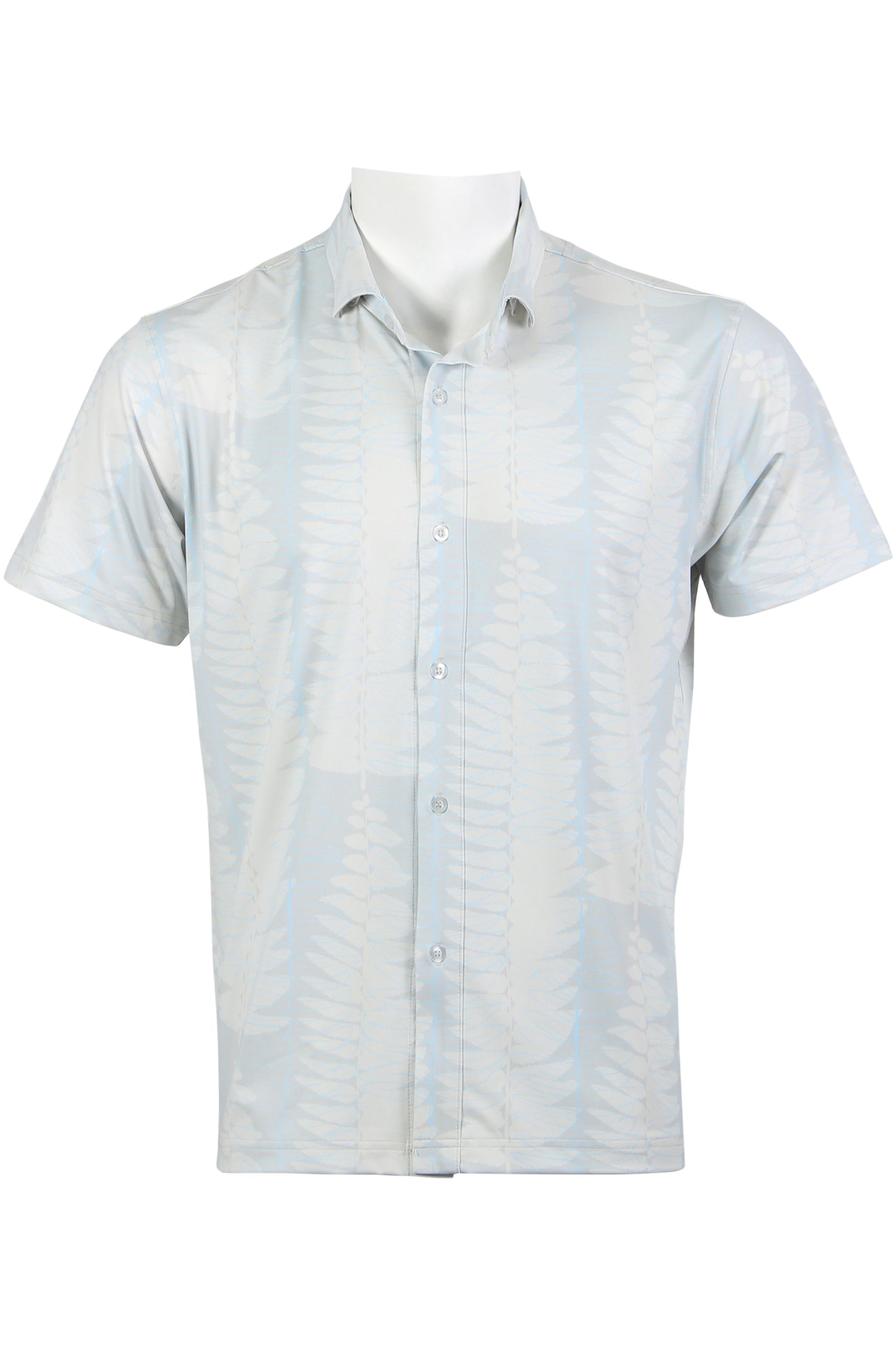 Kupukupu-Gray and Light Blue Button Down