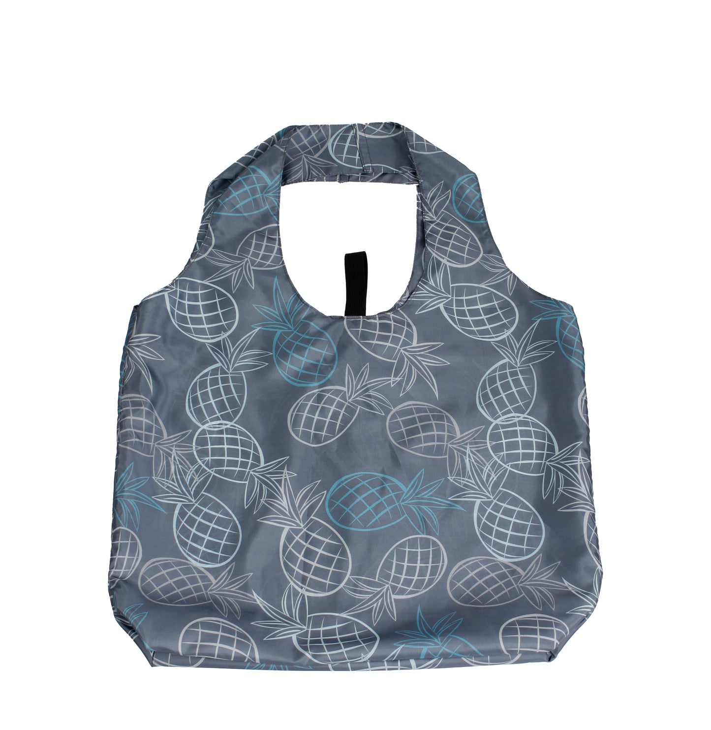 Mini Pineapple-Gray and Blue Reusable Bag