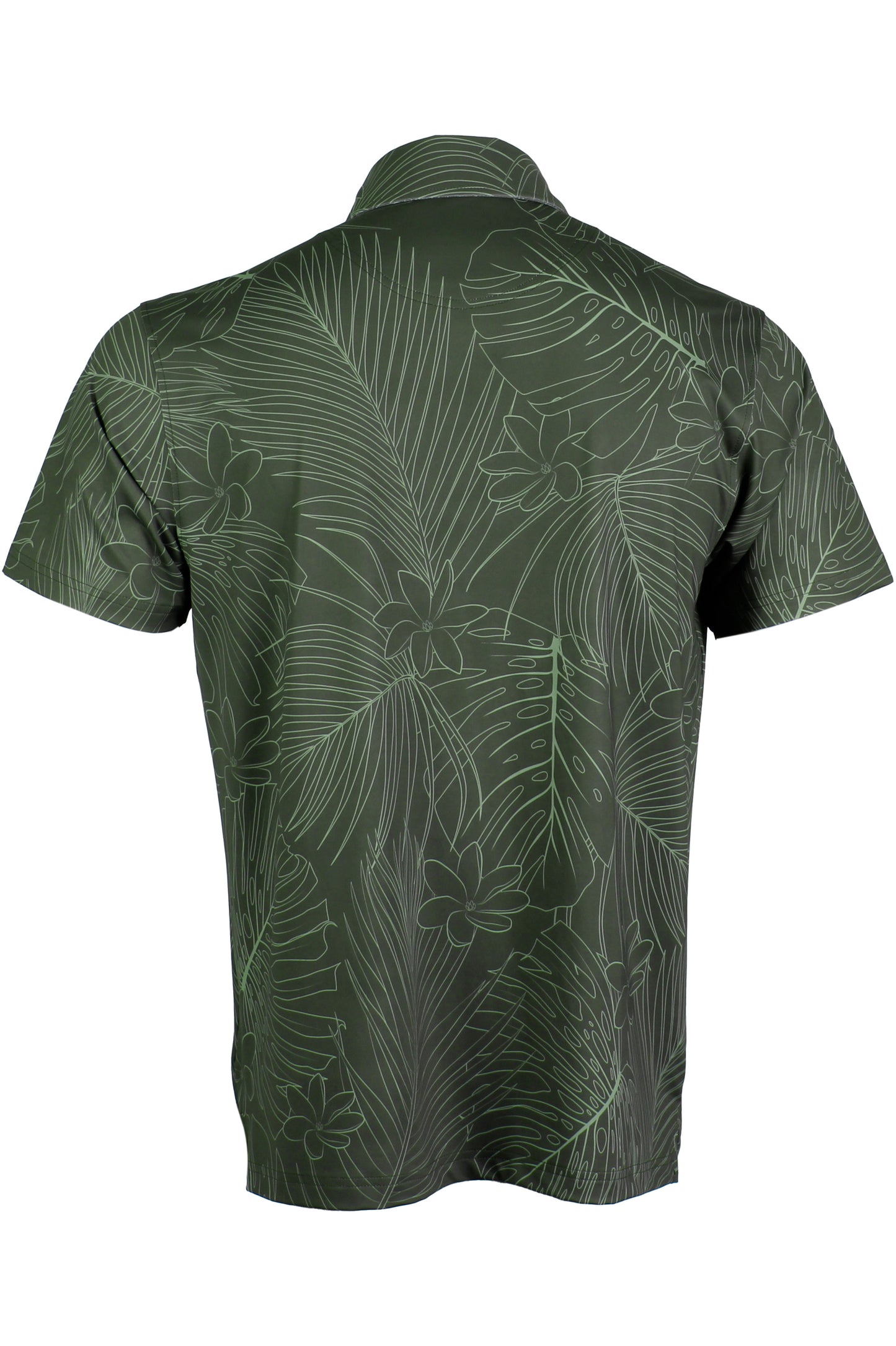 Tiare-Gray Green Button Down