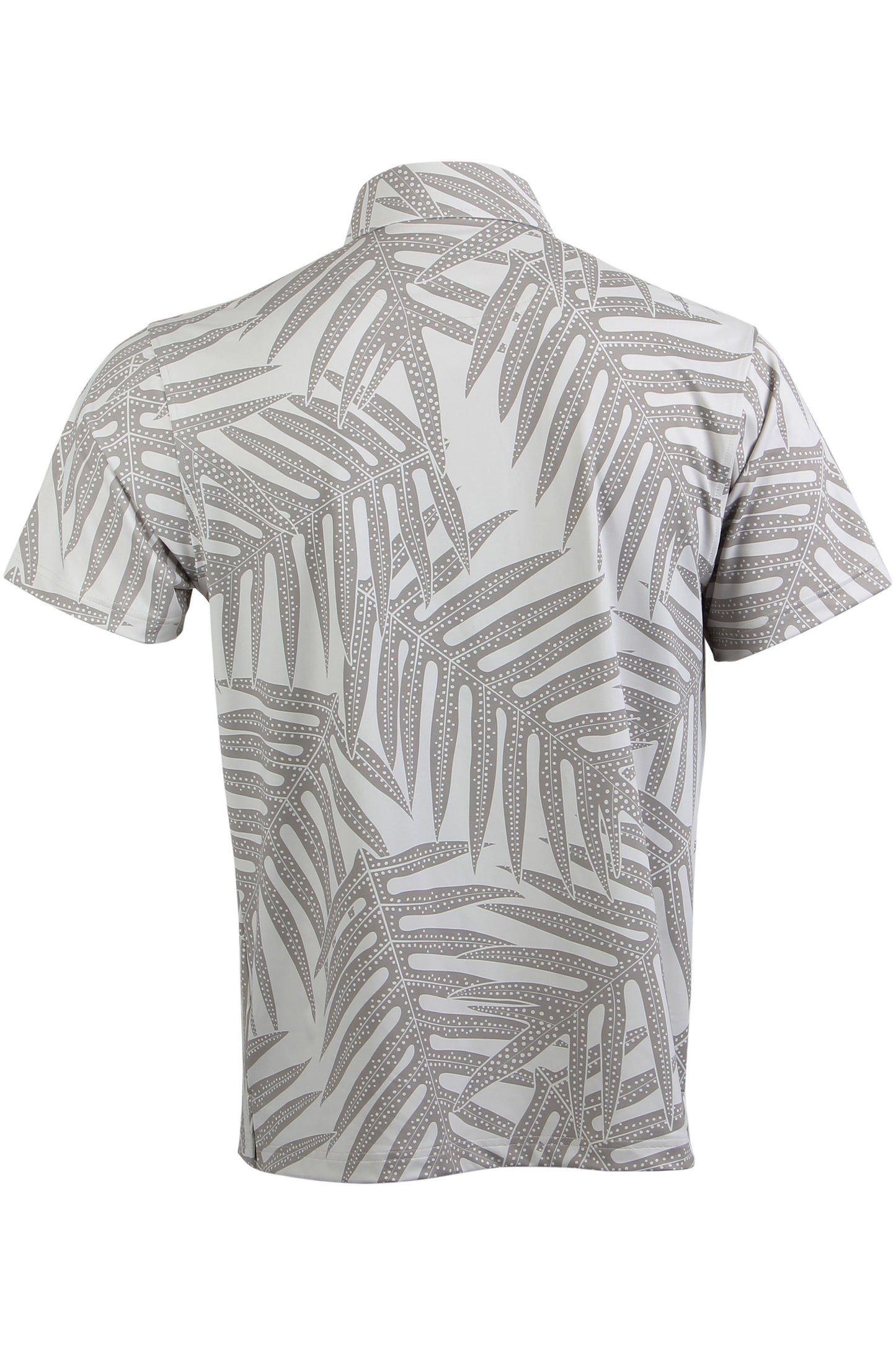 Gray Laua'e Fern Button Down