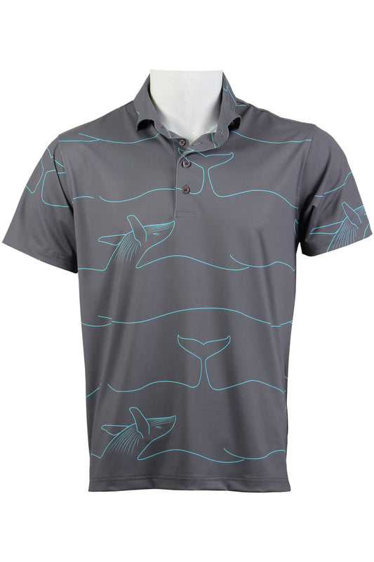 Whale-Gray Polo