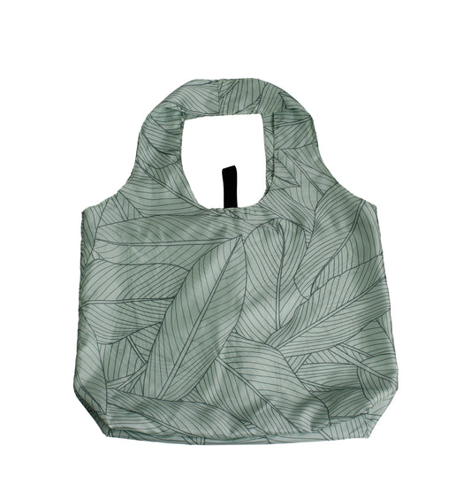 Ti Leaf-Green and Gray Reusable Bag