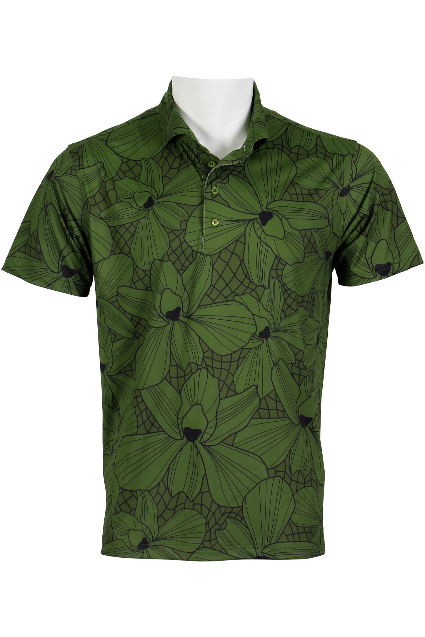 Orchid-Green Polo