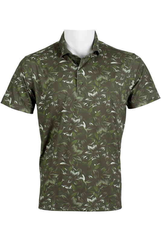 Painted Pua-Green Polo
