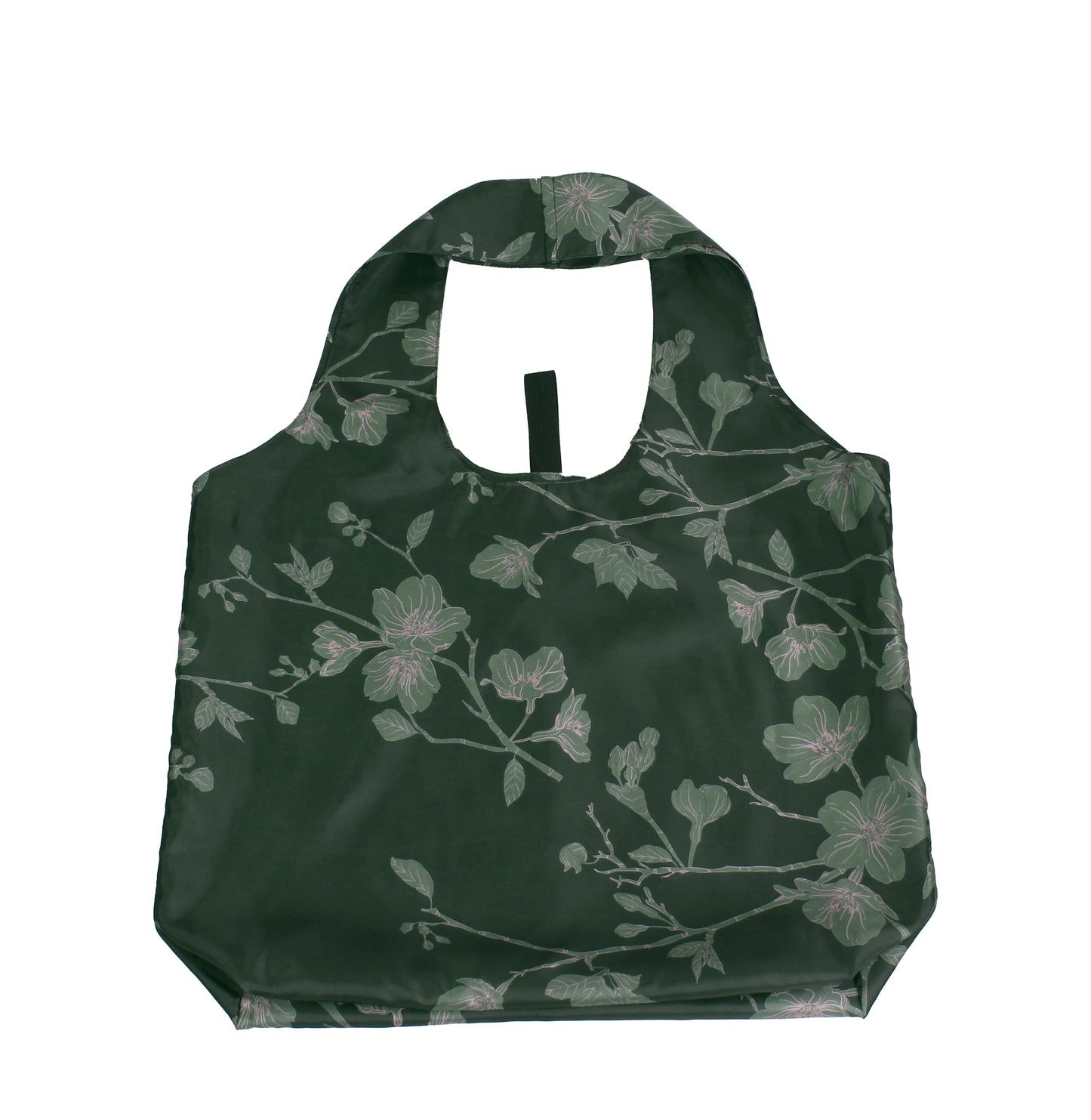 Sakura-Green and Pink Reusable Bag