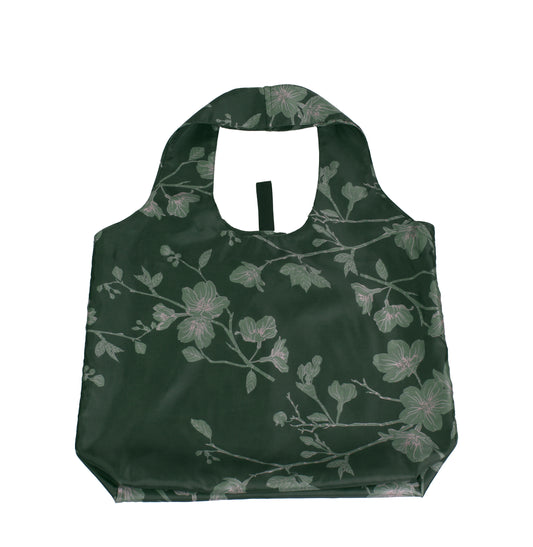 Sakura-Green and Pink Reusable Bag