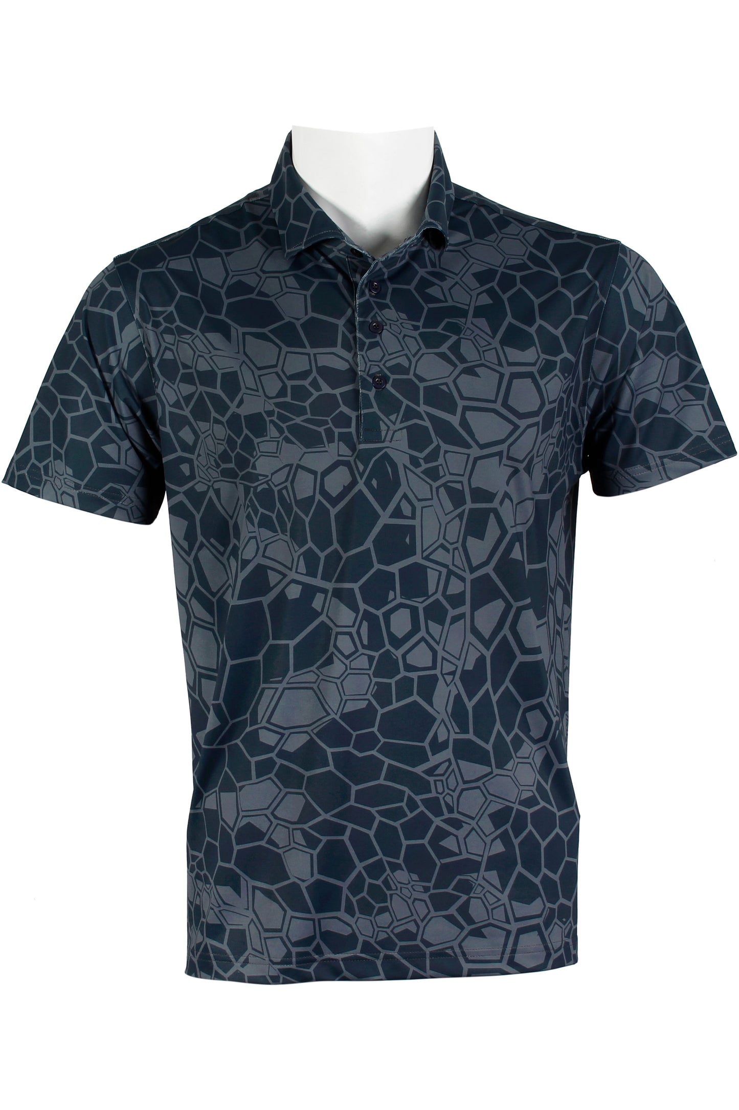 Meli-Gunmetal Blue Polo