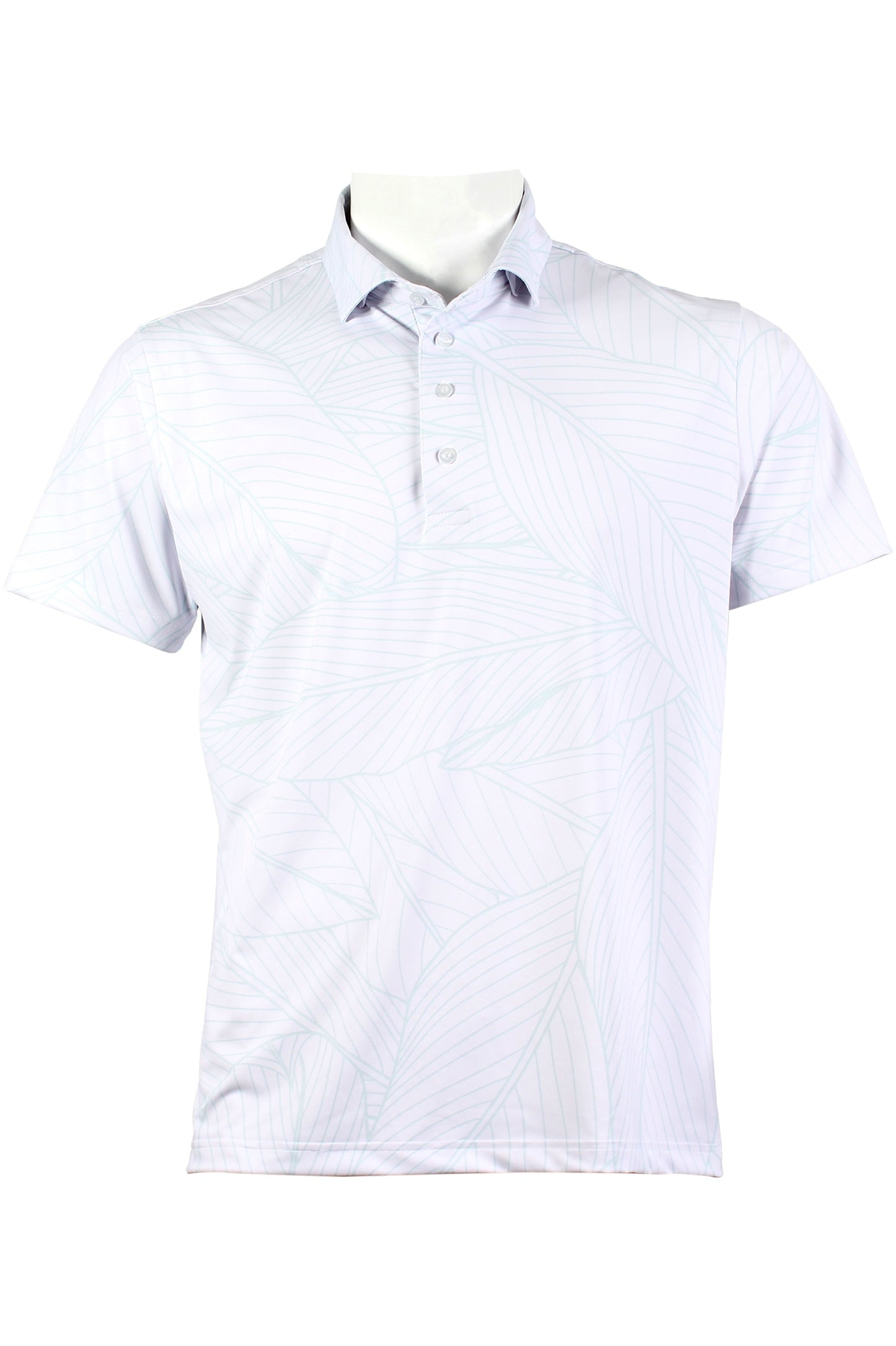 Ti Leaf-Lavender and Light Blue Polo