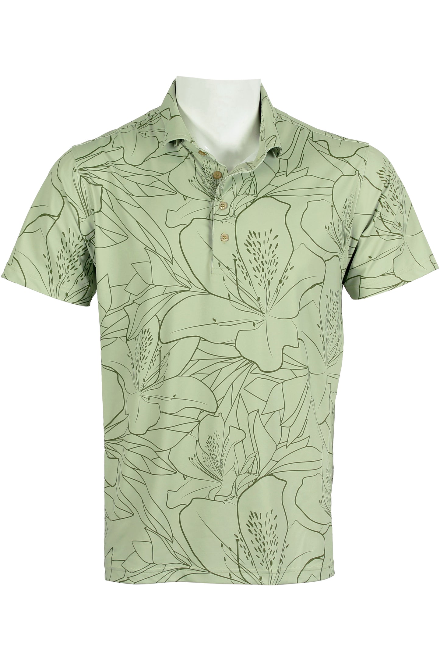 Azalea-Light Green Polo