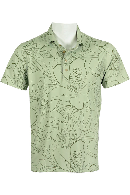 Azalea-Light Green Polo