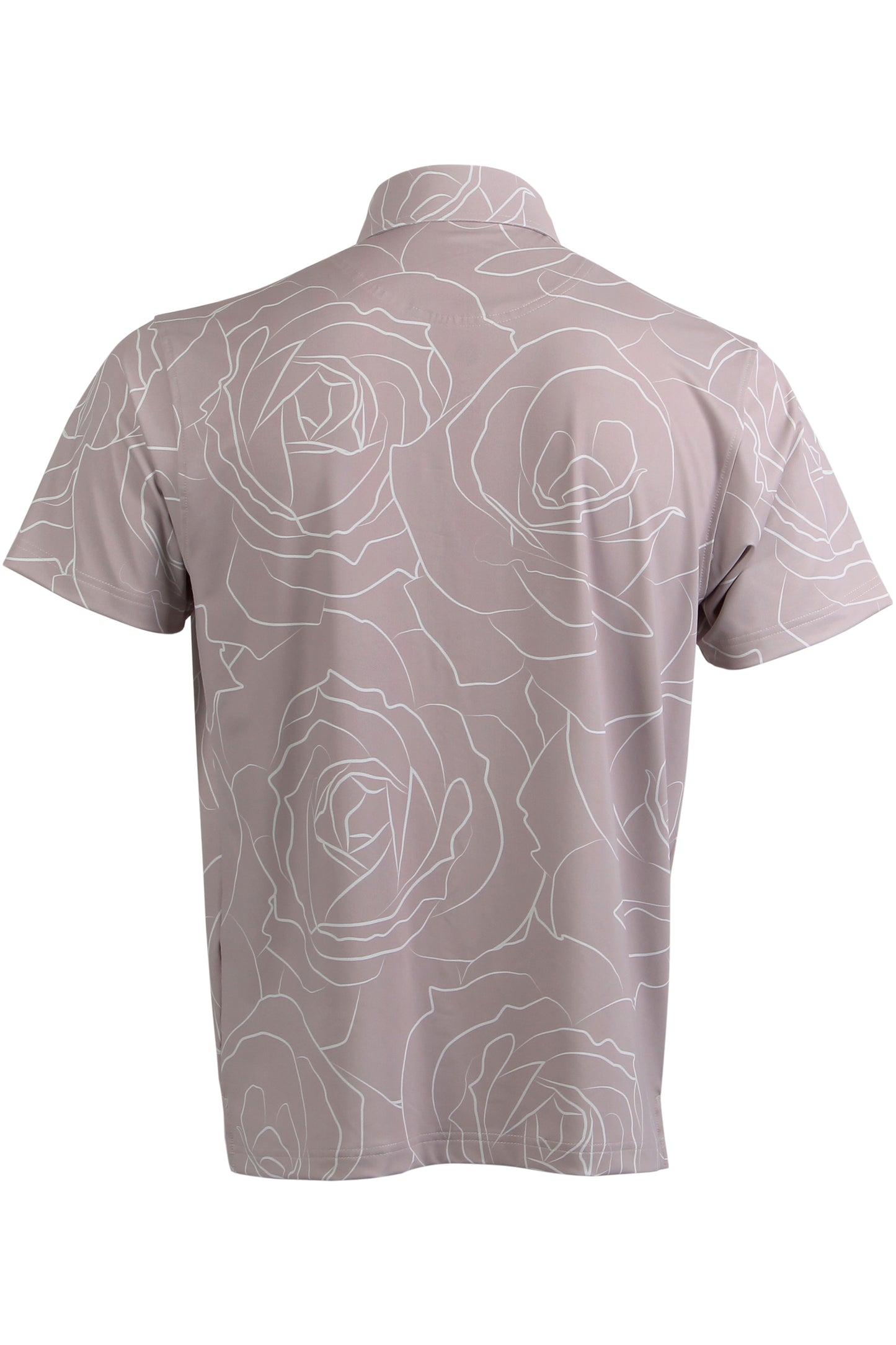 Light Mauve Rose Button Down