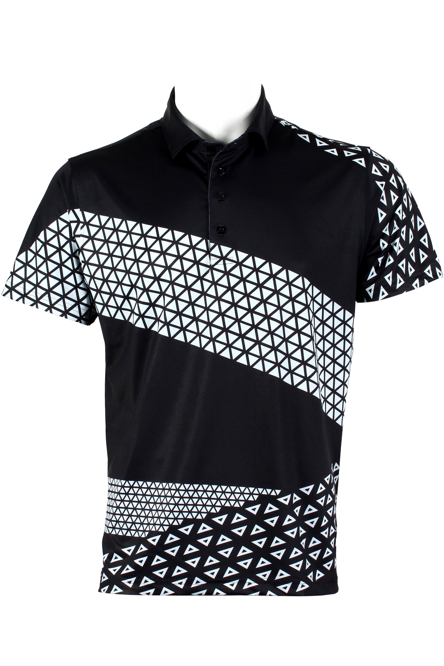 Trio-Midnight Black Polo