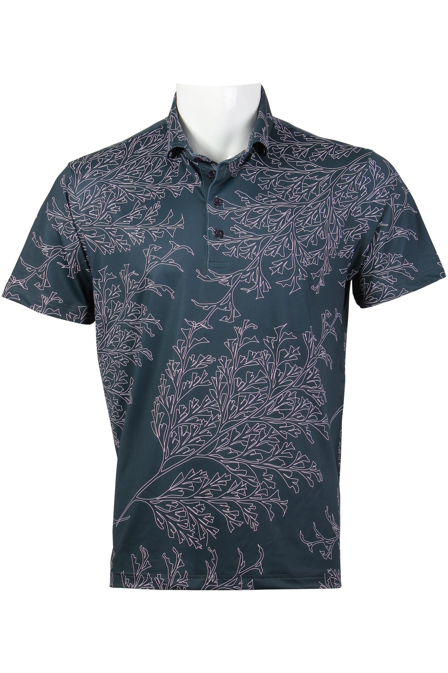Midnight Gray and Pink Pala'a Polo