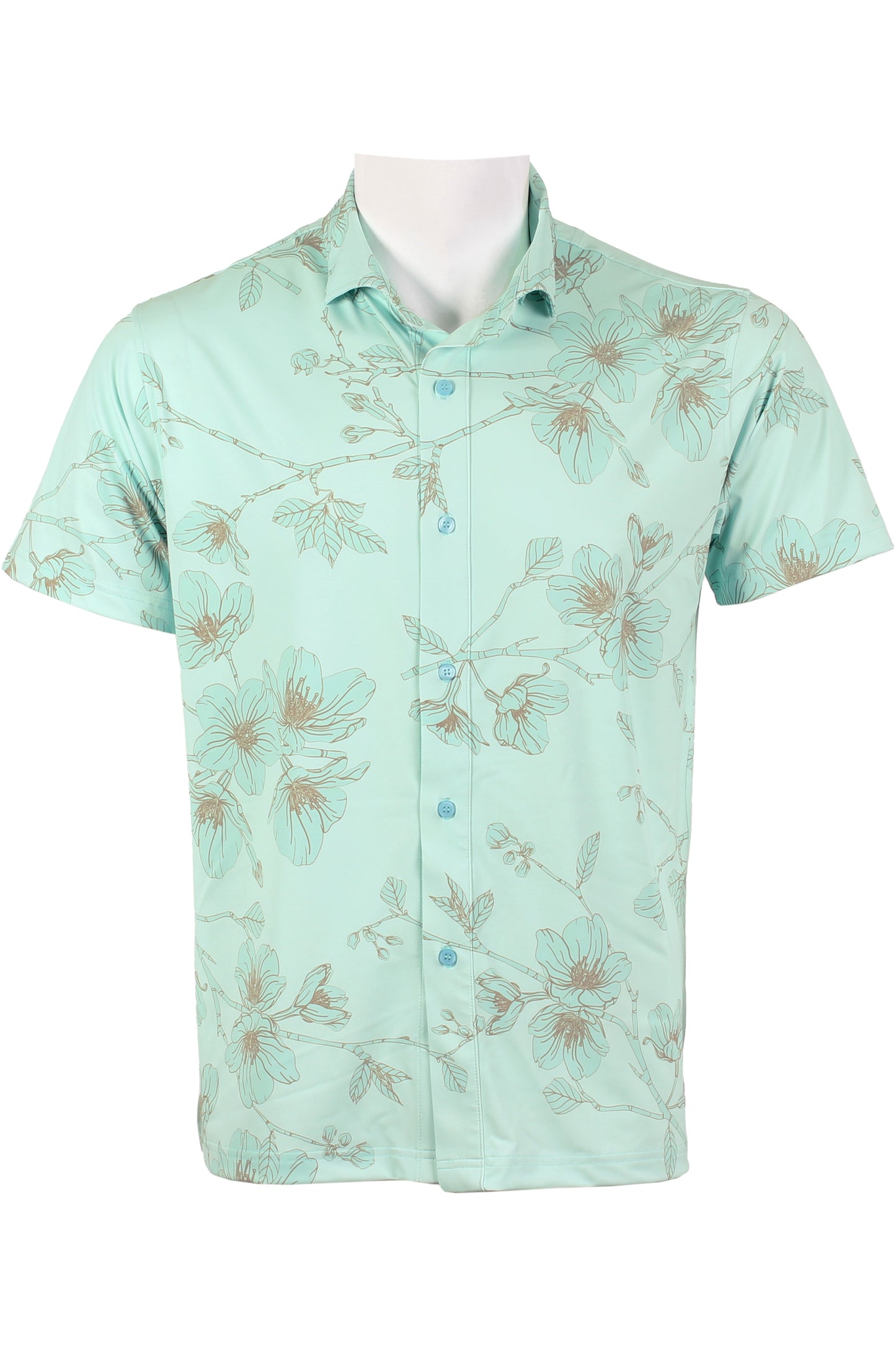 Sakura-Mint Button Down
