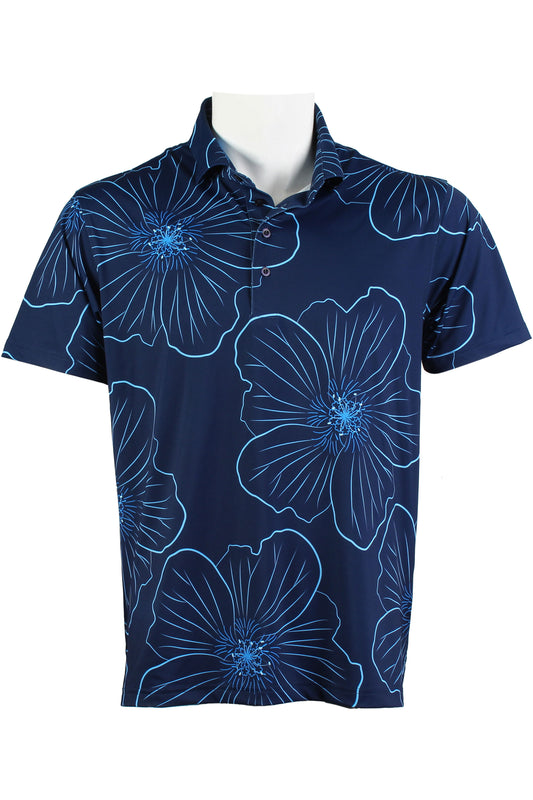 'Ilima-Navy Polo