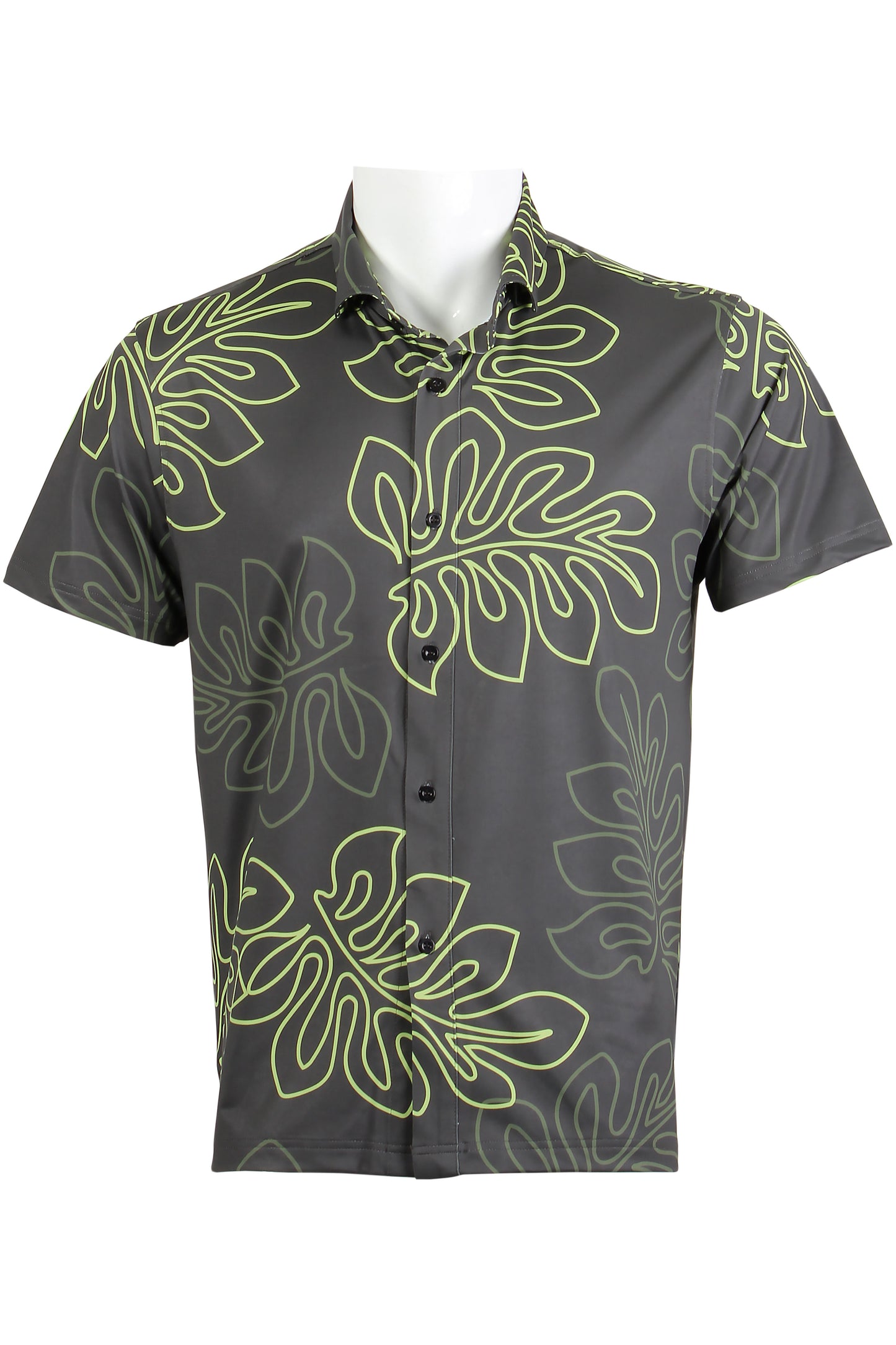 Laua'e-Olive Green Button Down