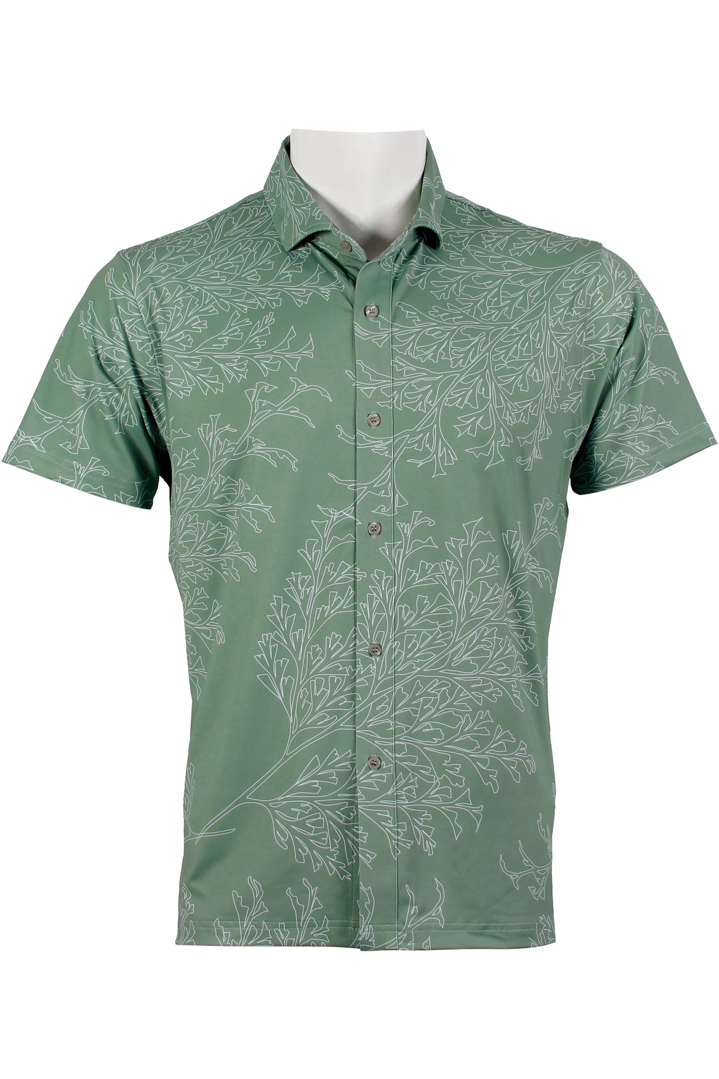Pala'a-Sea Glass Button Down
