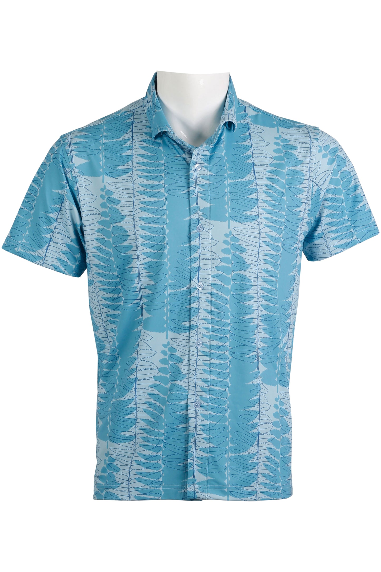 Sky Blue Kupukupu Button Down