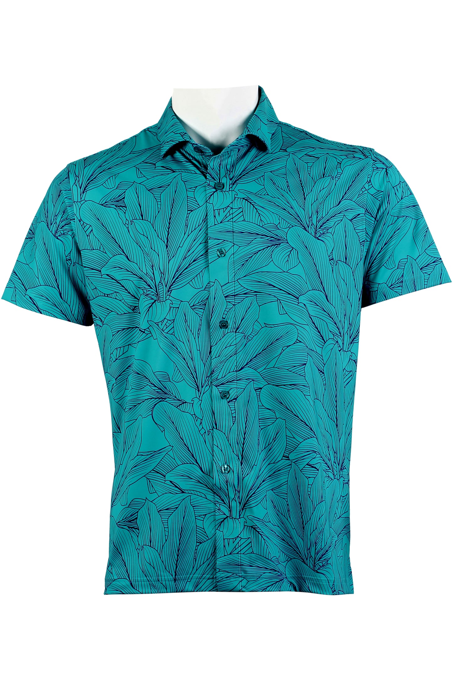 Ti-Teal and Blue Button Down