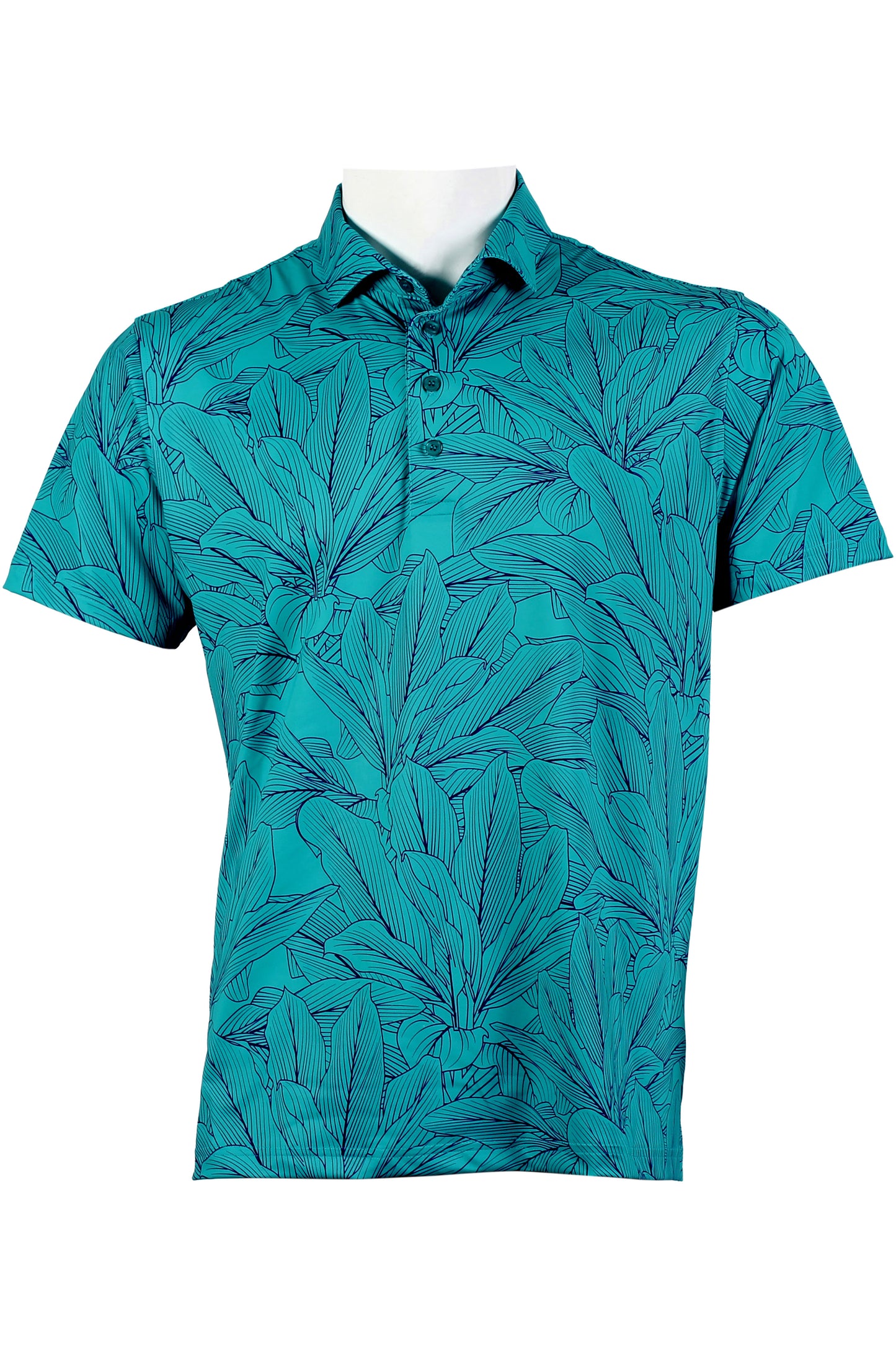 Ti-Teal and Blue Polo