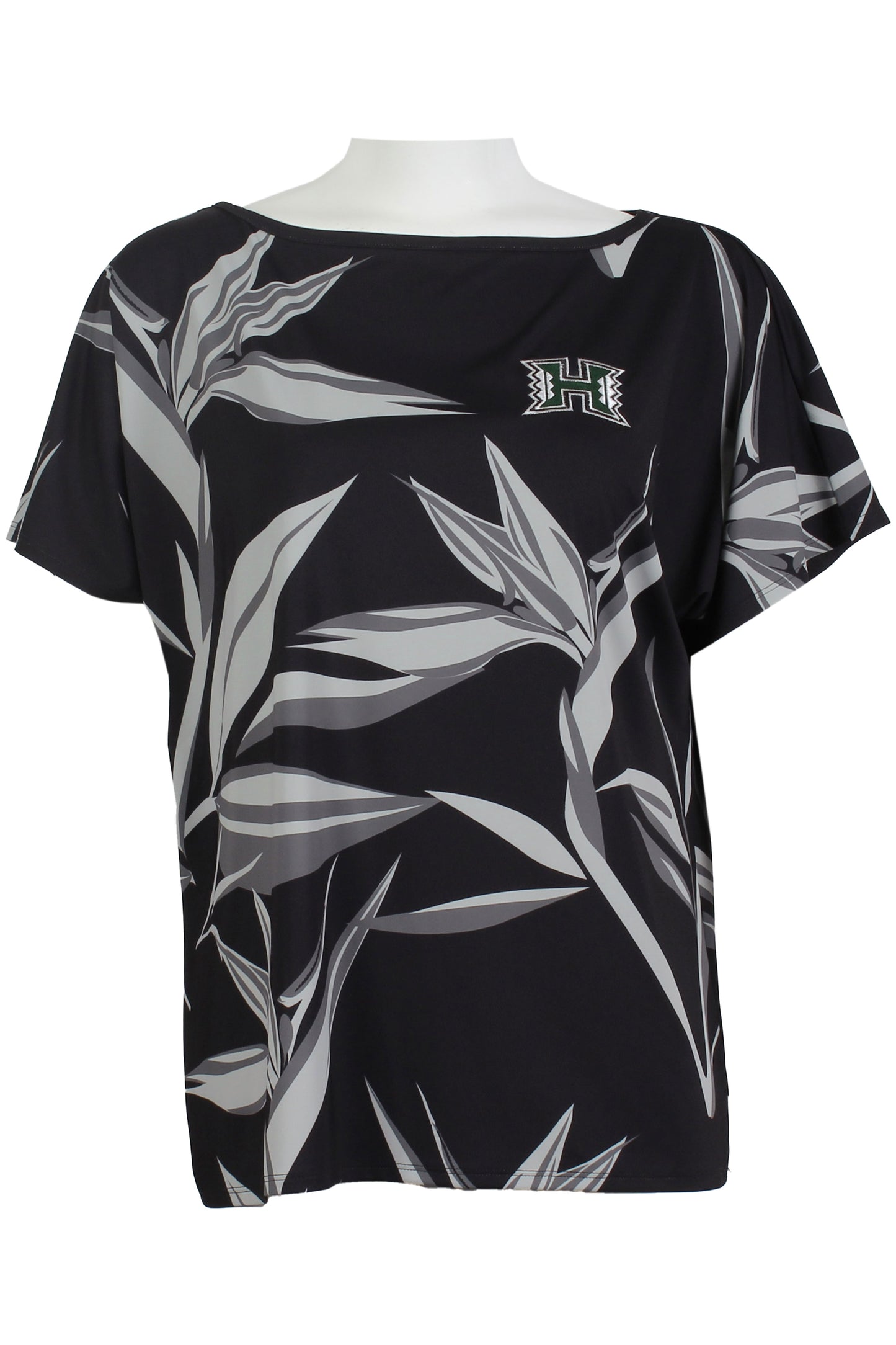 UH Bird of Paradise-Black and Gray Dolman (Women's)