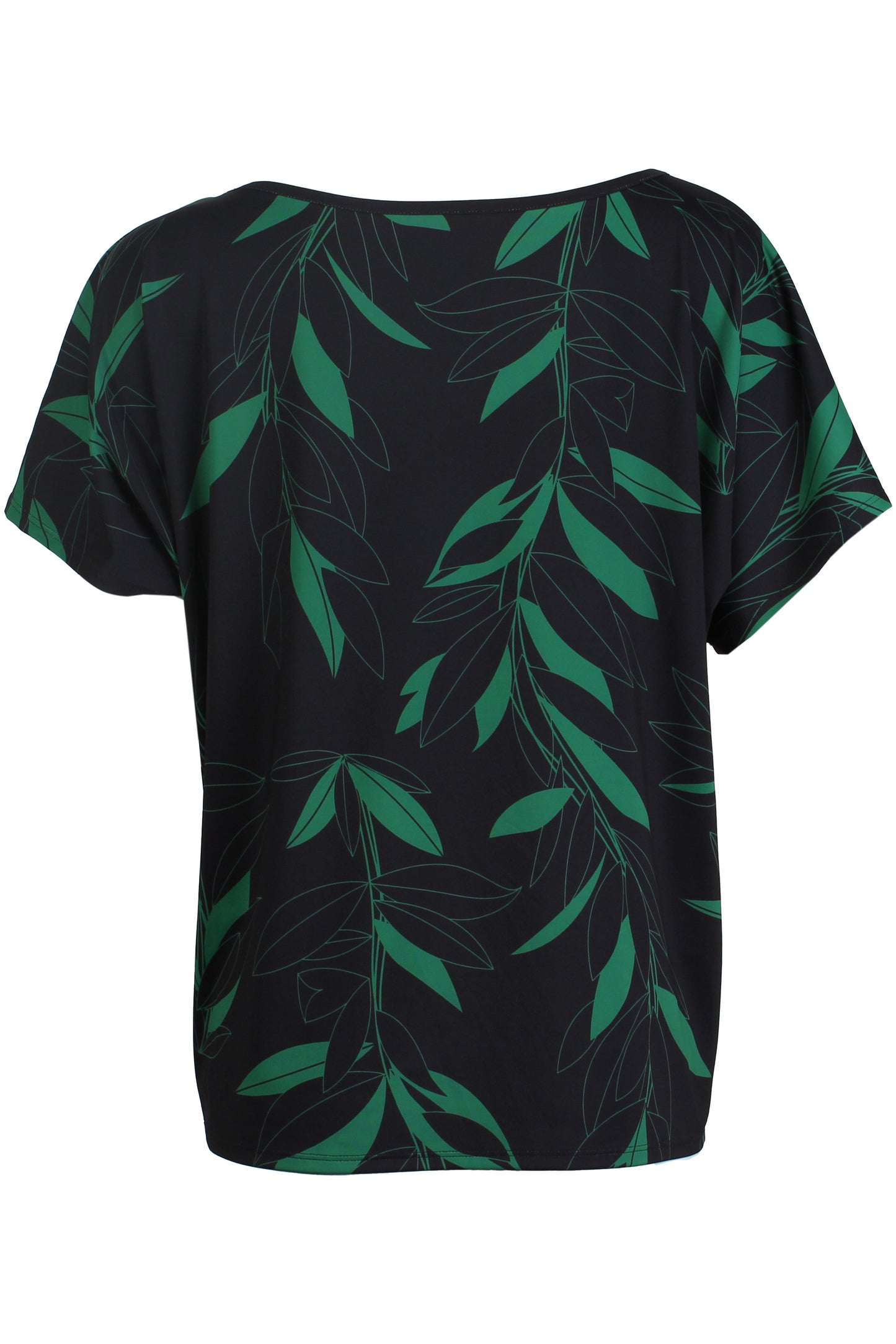 UH Maile Lei Strands-Black and Green Dolman (Women's)