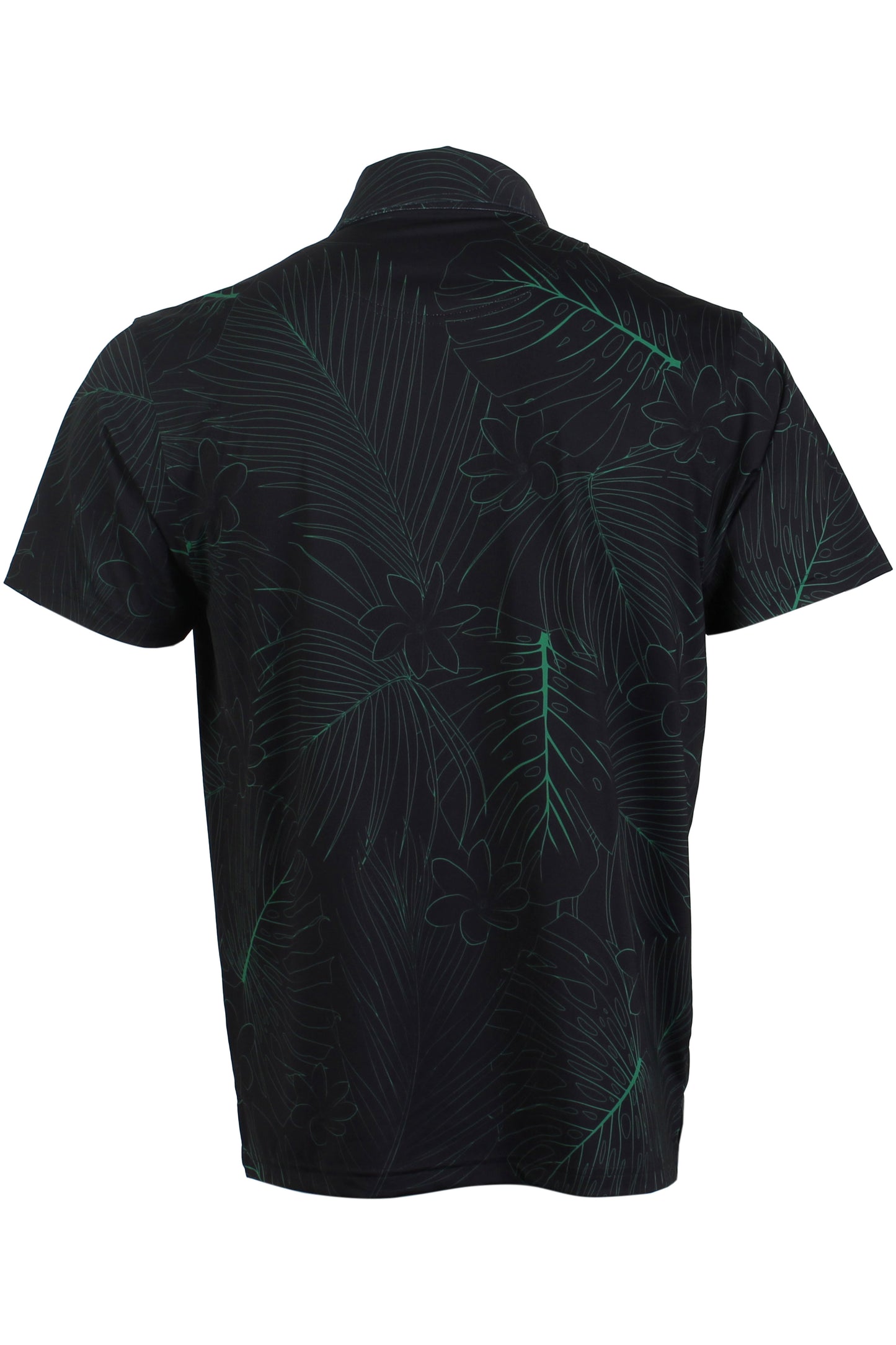 UH Tiare-Black and Green Polo