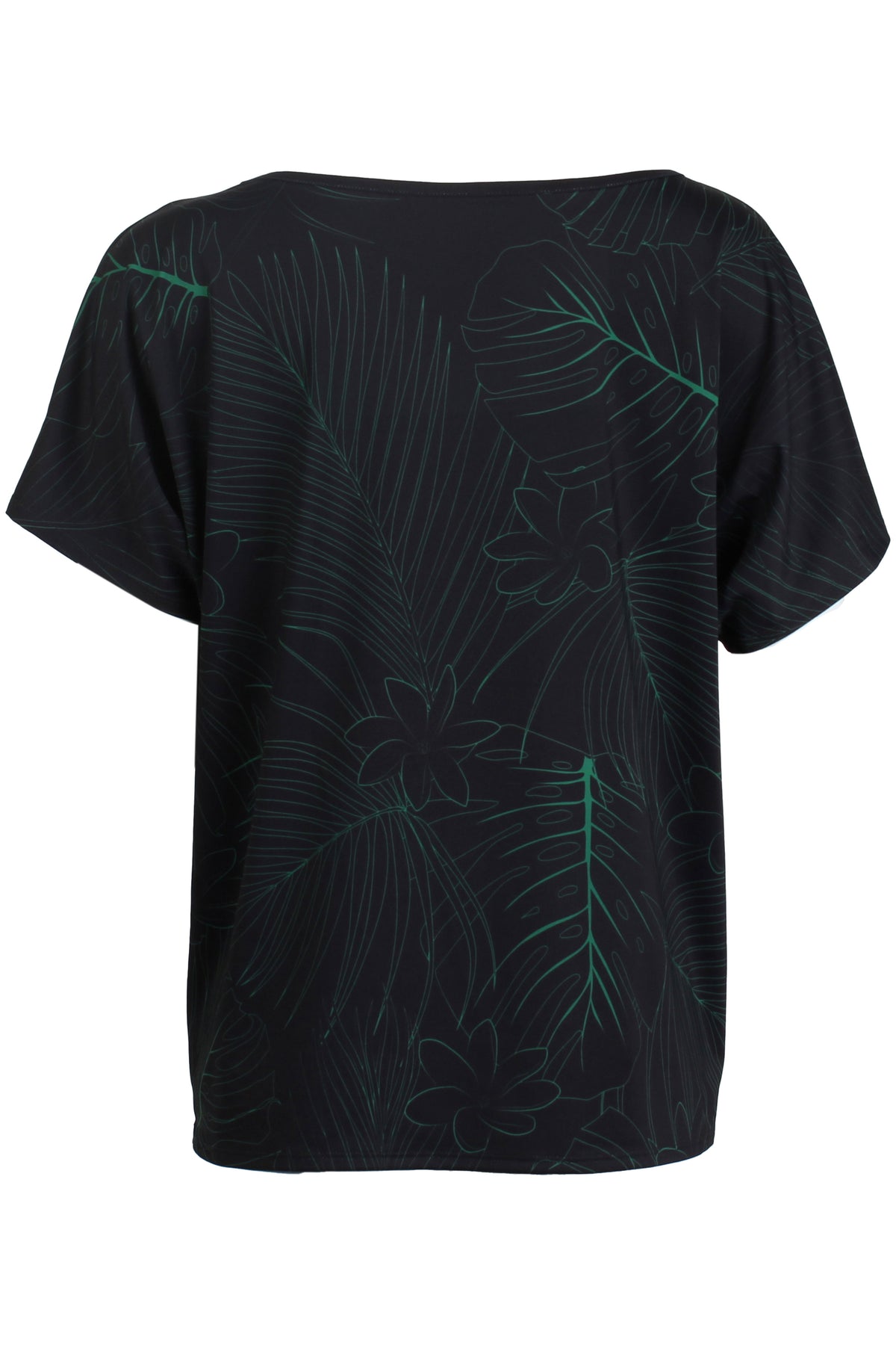 UH Tiare-Black and Green Dolman (Women's)