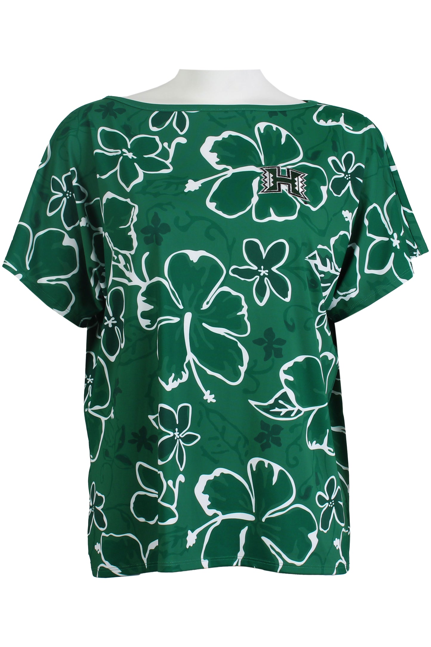 UH Aloha-Green Dolman (Women's)