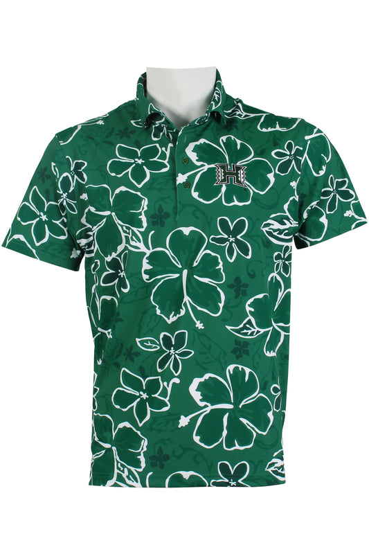 UH Aloha-Green Polo