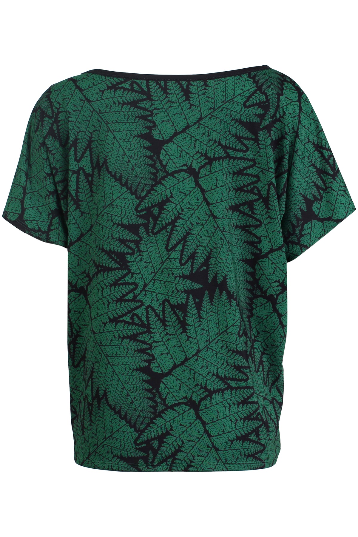 UH Palapalai-Black and Green Dolman (Women's)