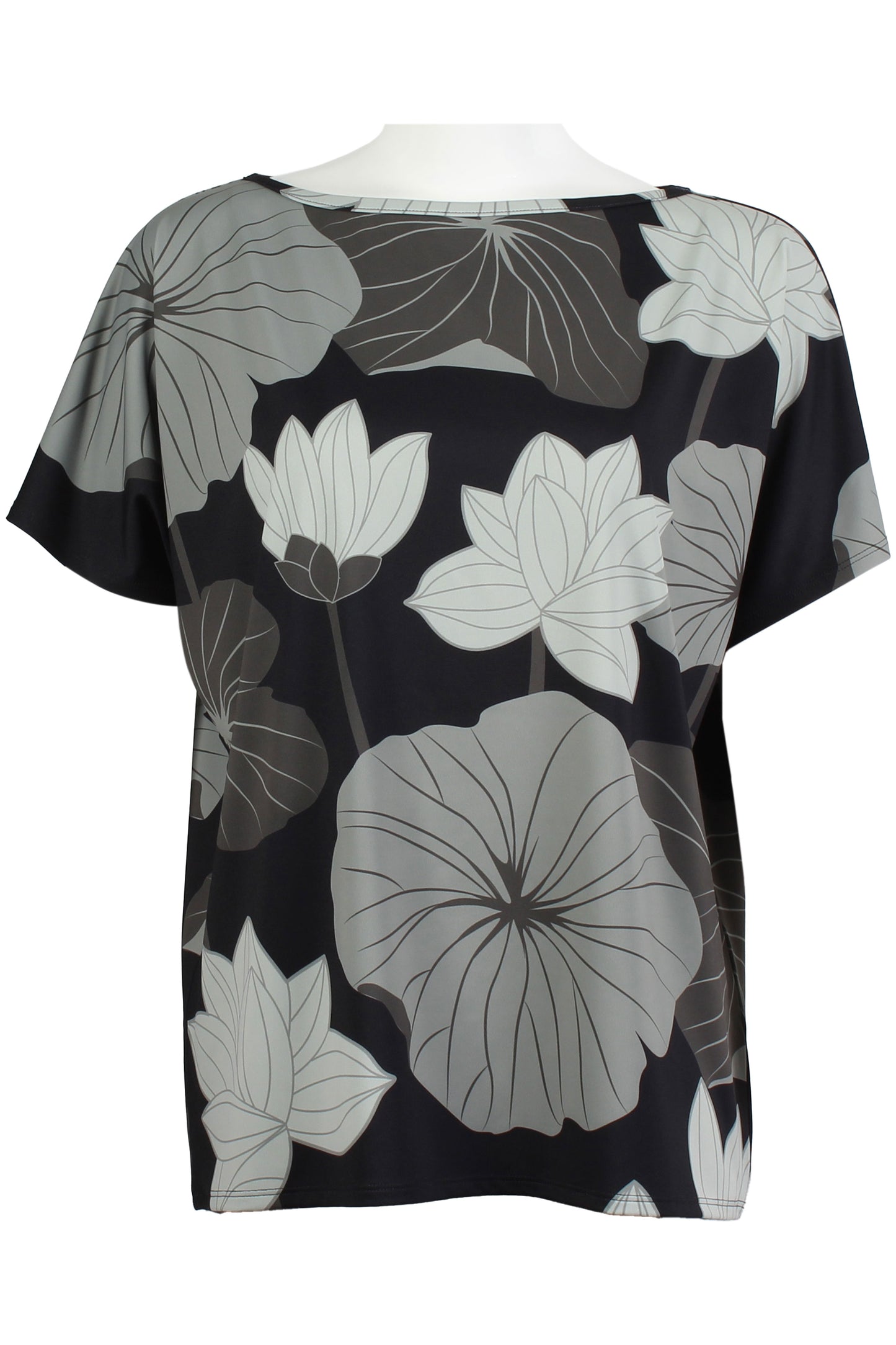 Lotus-Black and Gray Dolman (Women's)